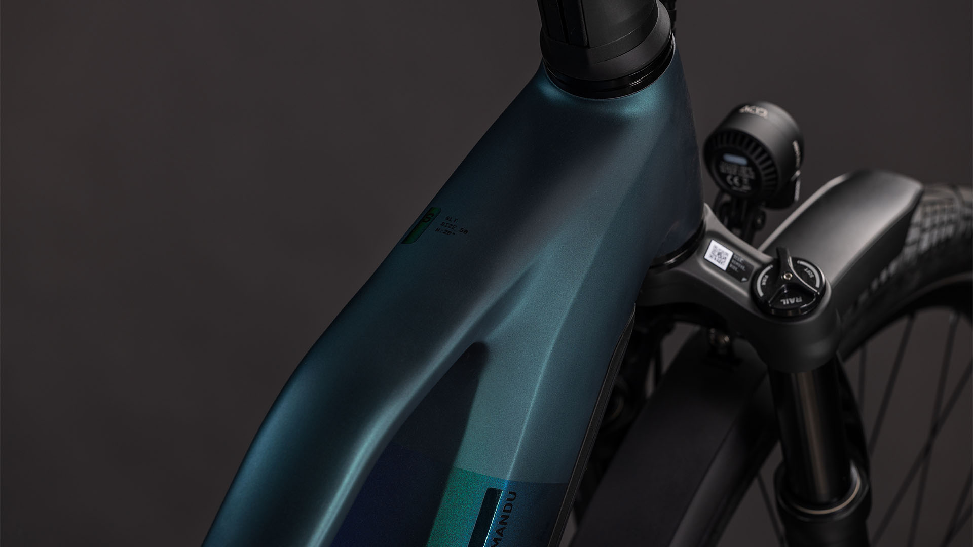 BICICLETA ELECTRICA CUBE KATHMANDU HYBRID SLT 800 TRAPEZE DUSKWOOD GOBLIN 2026 58cm [1]