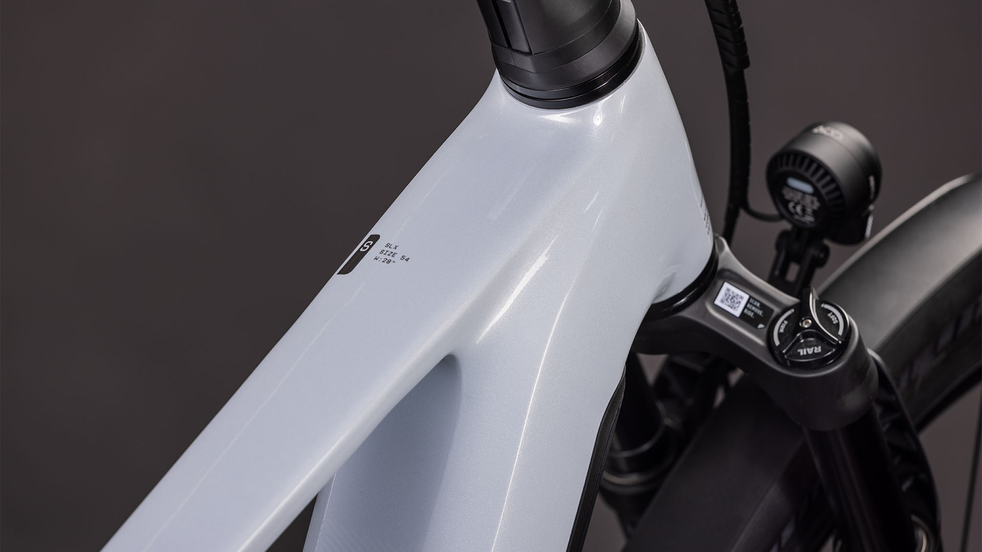 BICICLETA ELECTRICA CUBE KATHMANDU HYBRID SLX 800 FOGGREY GREY 2026 54 cm [1]