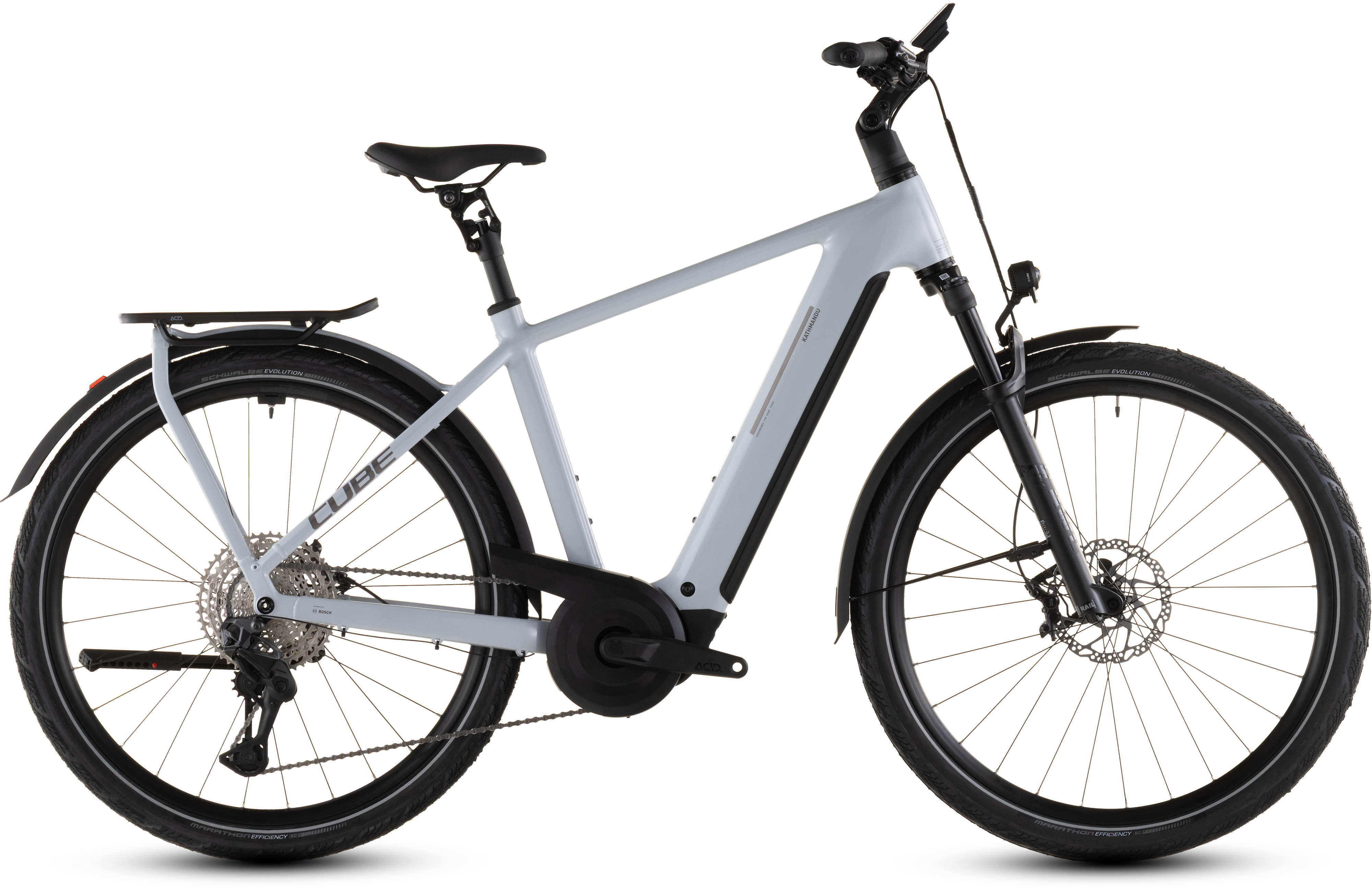 Ciclism - BICICLETA ELECTRICA CUBE KATHMANDU HYBRID SLX 800 FOGGREY GREY 2026 58 cm