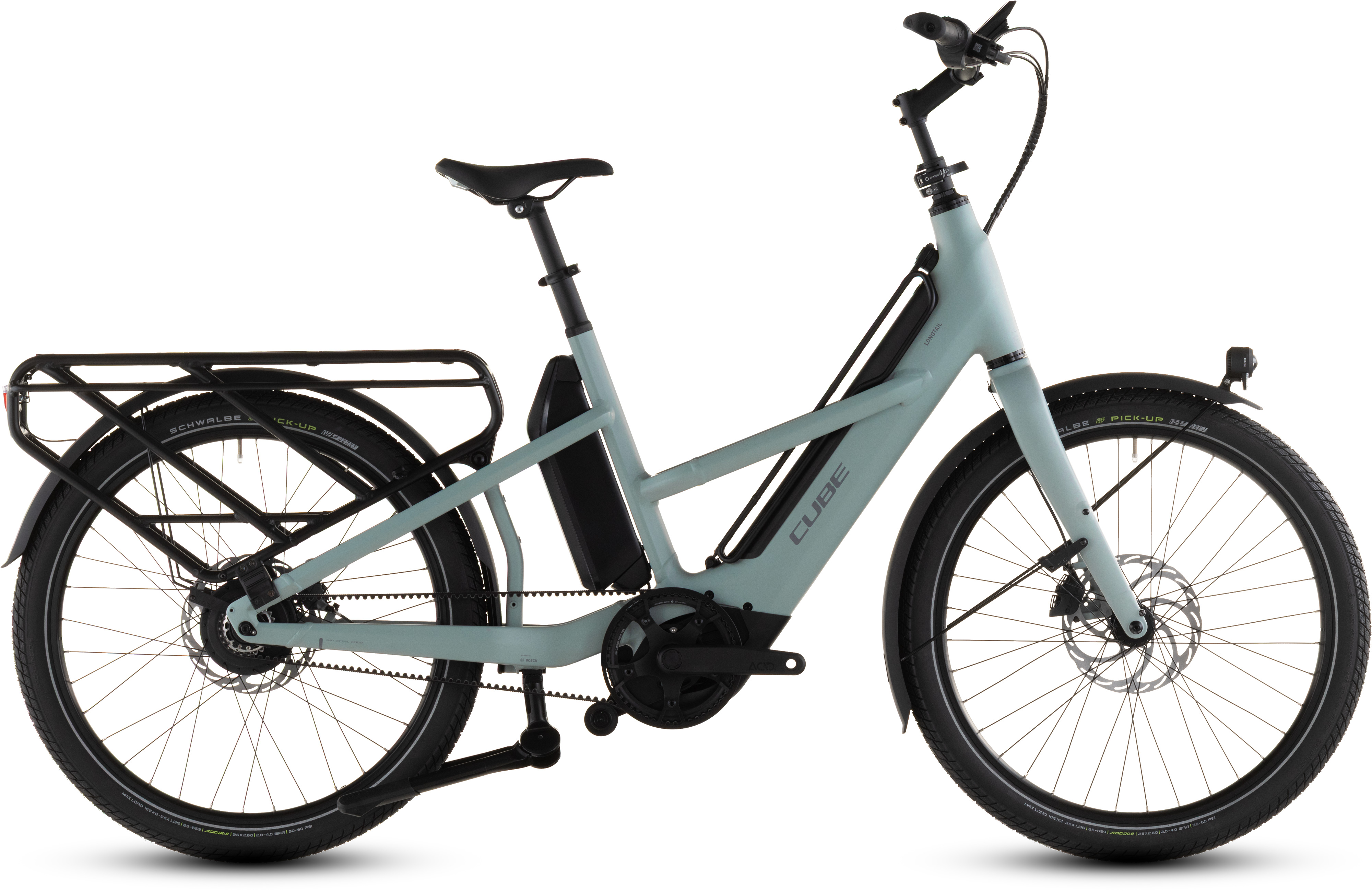 Ciclism - BICICLETA ELECTRICA CUBE LONGTAIL HYBRID COMFORT 800 HAZE REFLEX 2026 One Size