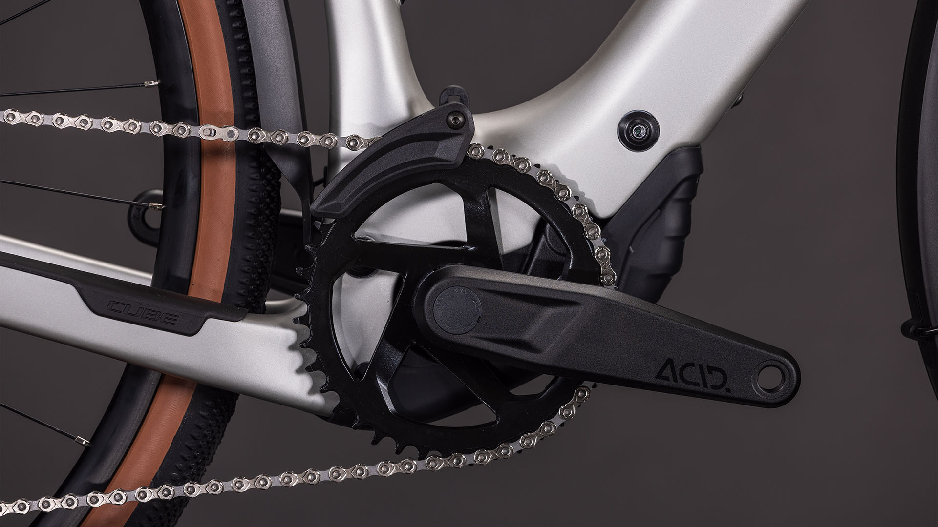 BICICLETA ELECTRICA CUBE NULANE HYBRID C:62 RACE 400X FE SLEEKGREY PRISM 2026 M [3]