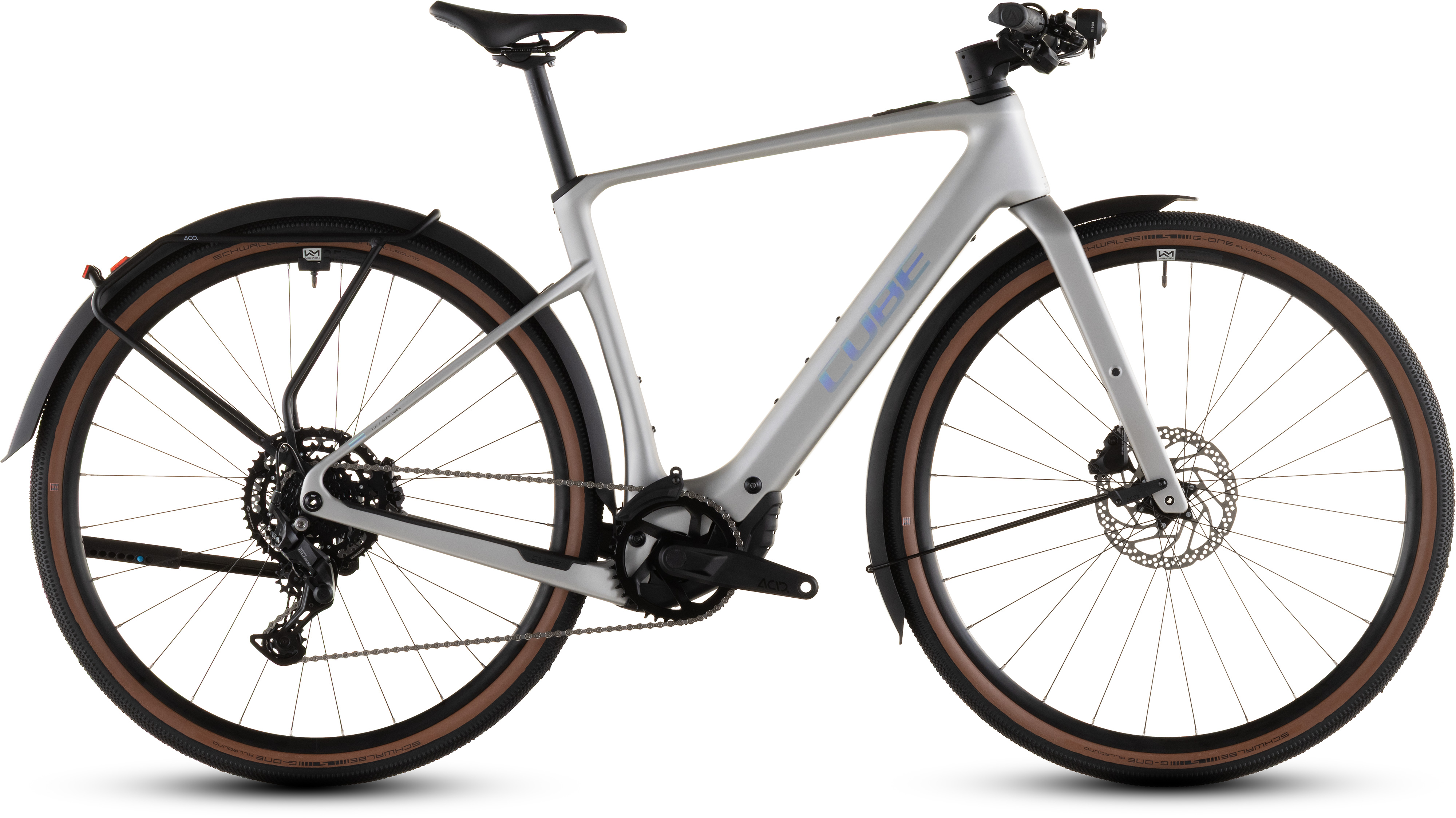 Ciclism - BICICLETA ELECTRICA CUBE NULANE HYBRID C:62 RACE 400X FE SLEEKGREY PRISM 2026 S