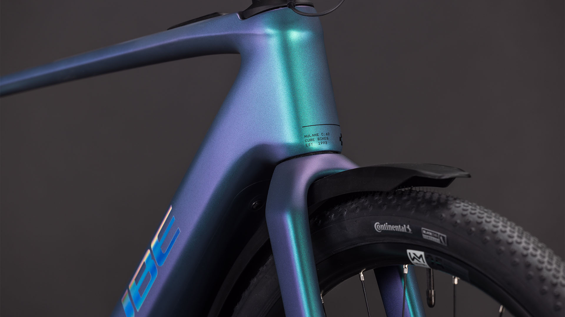 BICICLETA ELECTRICA CUBE NULANE HYBRID C:62 SLX 400X FE POLARLIGHT PRISM 2026 M [4]