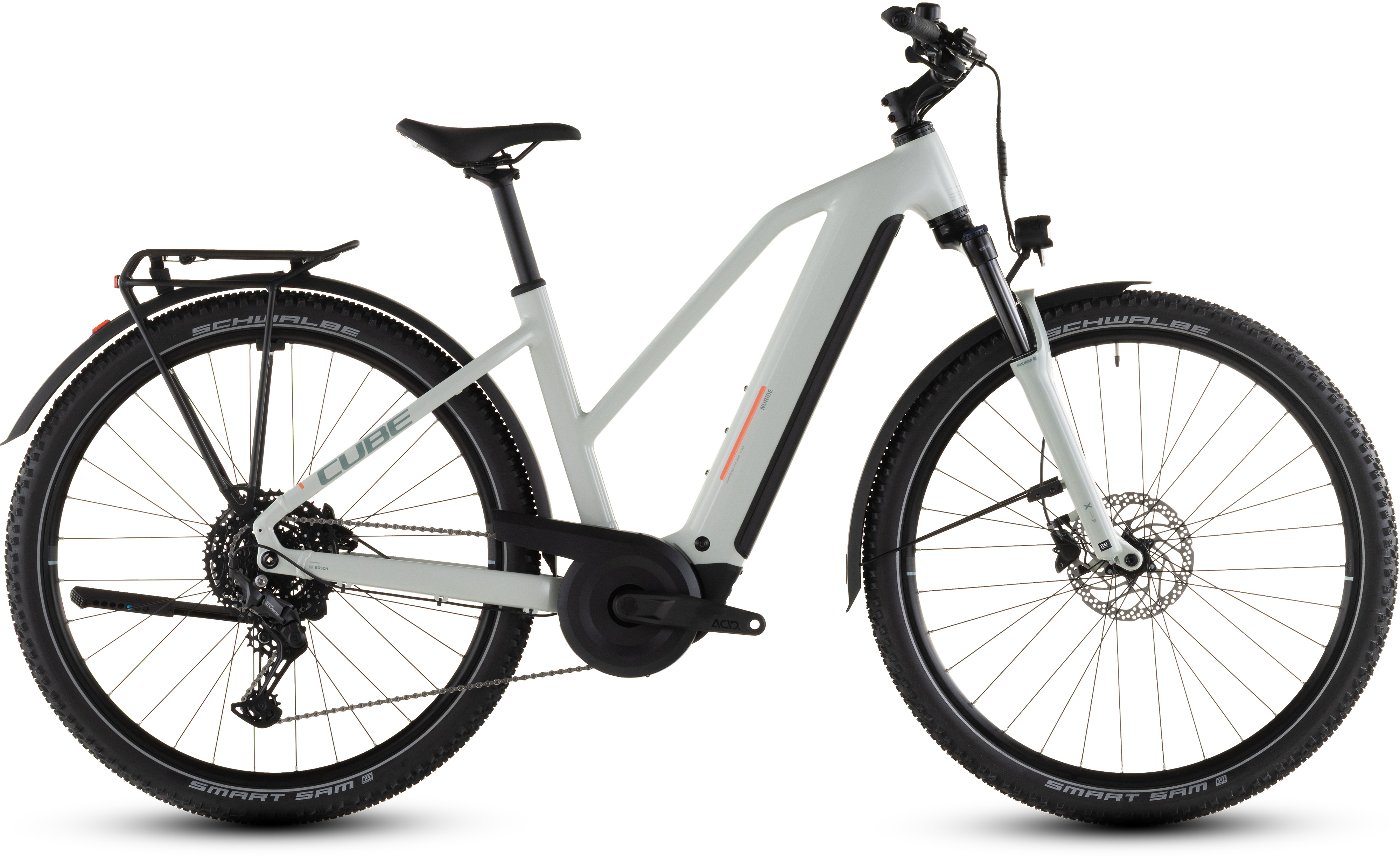 BICICLETA ELECTRICA CUBE NURIDE HYBRID PERFORMANCE 600 TRAPEZE DESERTSTONE GREY 2026 50 cm [0]
