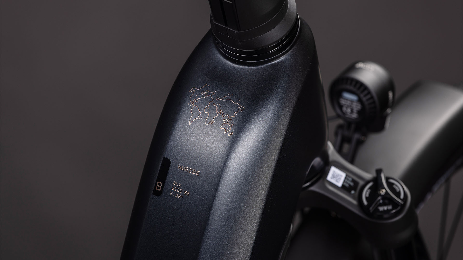 BICICLETA ELECTRICA CUBE NURIDE HYBRID SLX 800 EASY ENTRY BLACK GOLD 2026 46 cm [1]