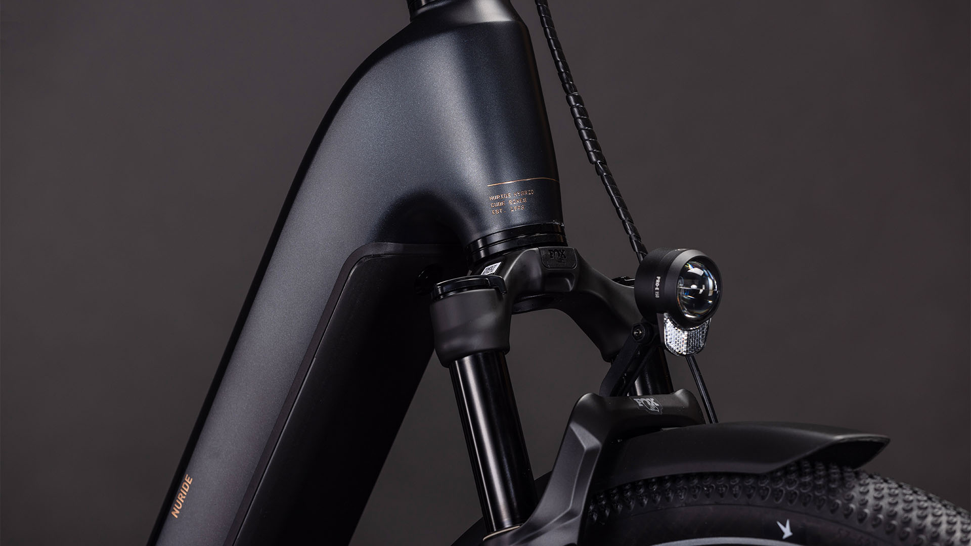 BICICLETA ELECTRICA CUBE NURIDE HYBRID SLX 800 EASY ENTRY BLACK GOLD 2026 54 cm [4]