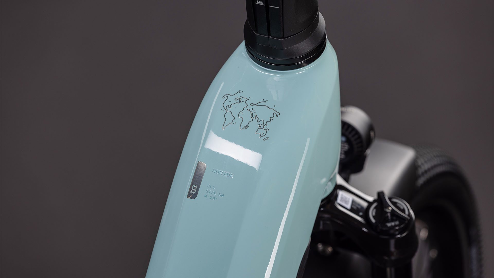 BICICLETA ELECTRICA CUBE NURIDE HYBRID SLX 800 EASY ENTRY SKYLIGHT ARUBABLUE 2026 50 cm [1]