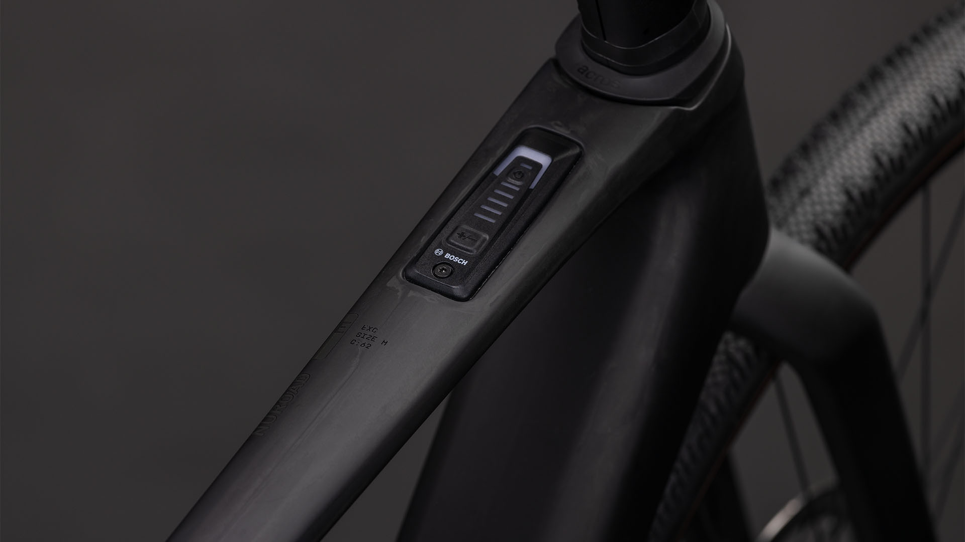 BICICLETA ELECTRICA CUBE NUROAD HYBRID C:62 EXC 400X BLACKLINE 2026 M [1]