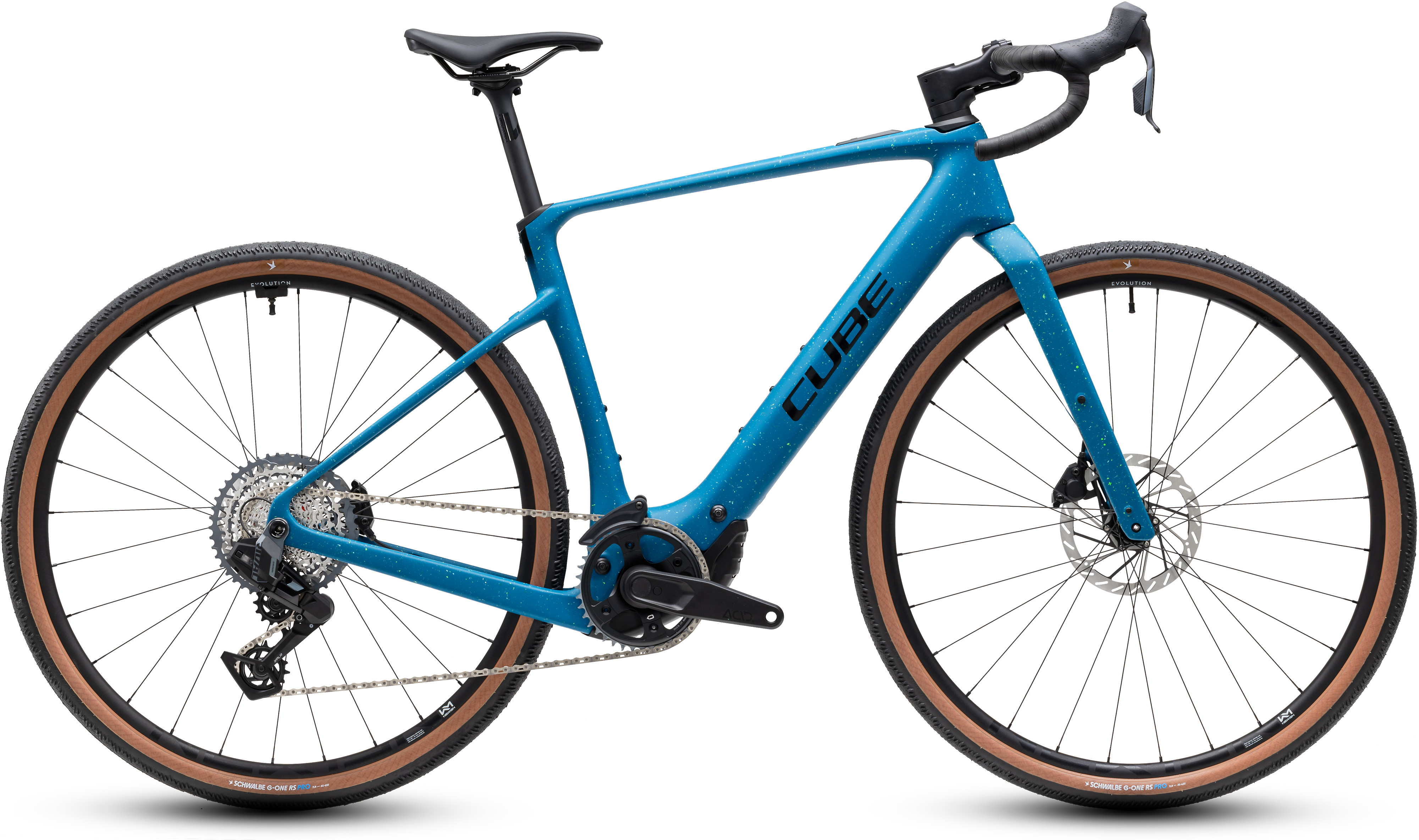 Ciclism - BICICLETA ELECTRICA CUBE NUROAD HYBRID C:62 EXC 400X TROPICALTEAL BLACK 2027 XS