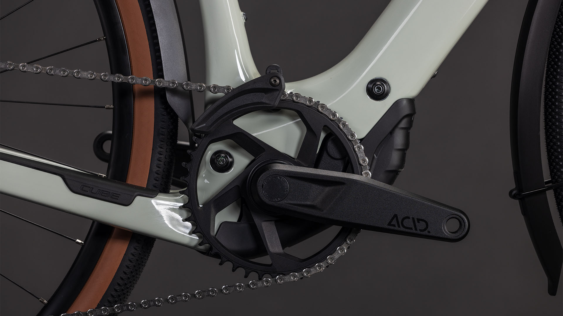 BICICLETA ELECTRICA CUBE NUROAD HYBRID C:62 RACE 400X FE REEDBEIGE BLACK 2026 L [4]