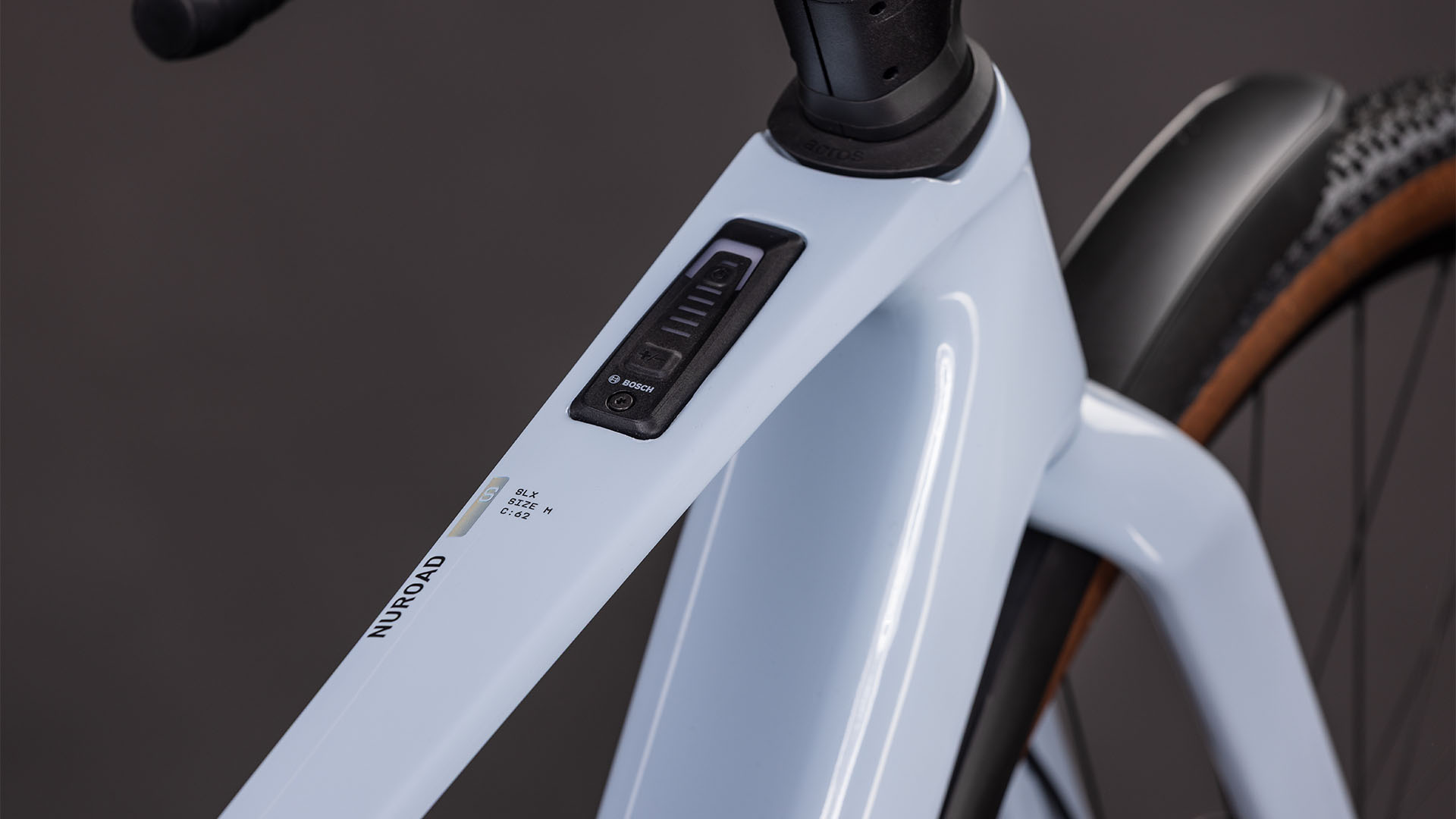 BICICLETA ELECTRICA CUBE NUROAD HYBRID C:62 SLX 400X FE ICEBLUE PRISM 2026 L [1]