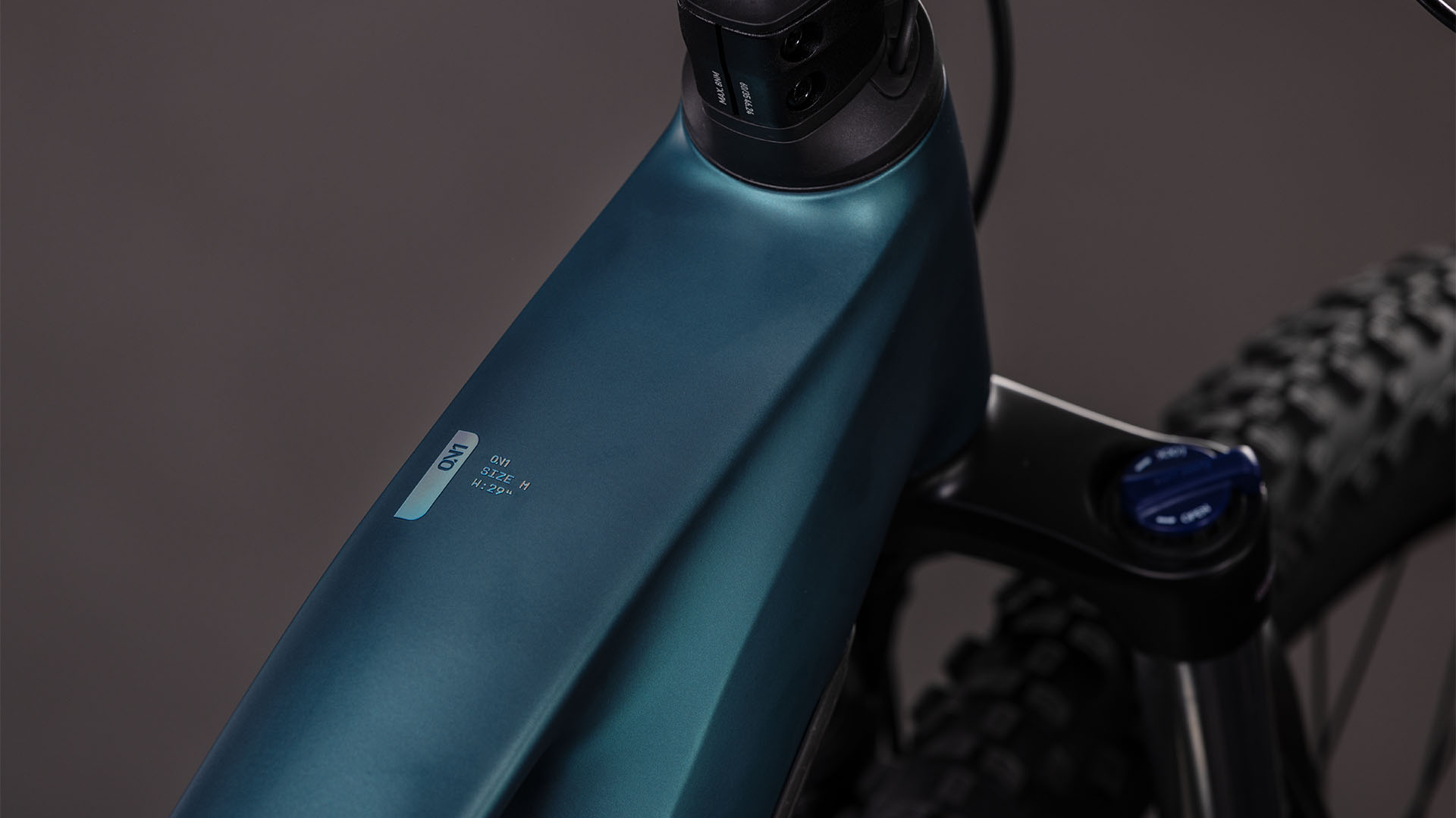 BICICLETA ELECTRICA CUBE REACTION HYBRID ONE 600 ROYALGREEN PRISM 2026 cadru L (20") - roti 29 [1]