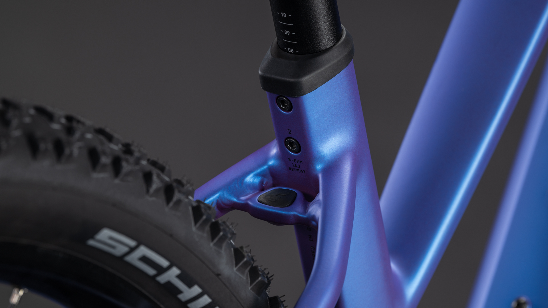 BICICLETA ELECTRICA CUBE REACTION HYBRID ONE 600 TRAPEZE BLUEIRIS REFLECT 2026 cadru L (20") - roti 29 [4]