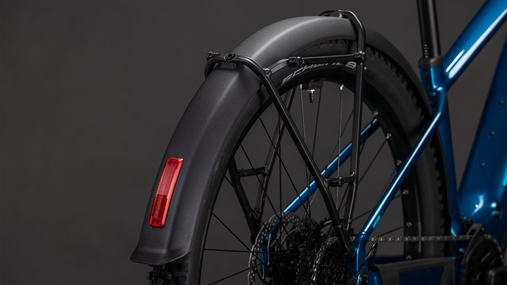 BICICLETA ELECTRICA CUBE REACTION HYBRID PERFORMANCE 600 FE ELECTRICBLUE DAZZLE 2026 cadru XL (22") - roti 29 [3]