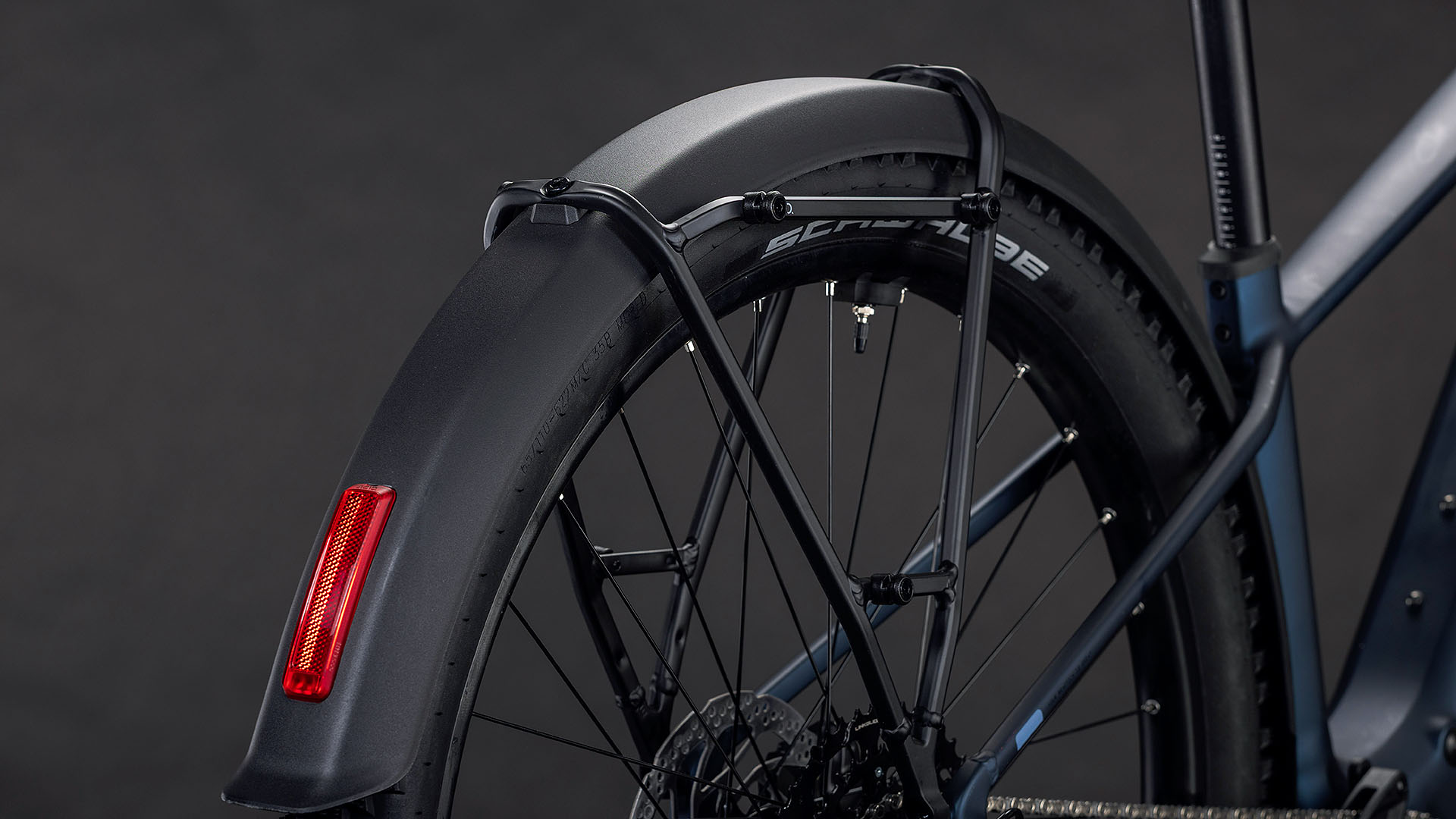 BICICLETA ELECTRICA CUBE REACTION HYBRID PERFORMANCE 600 FE INDIGOBLUE REFLEX 2026 cadru M (18") - roti 29 [4]