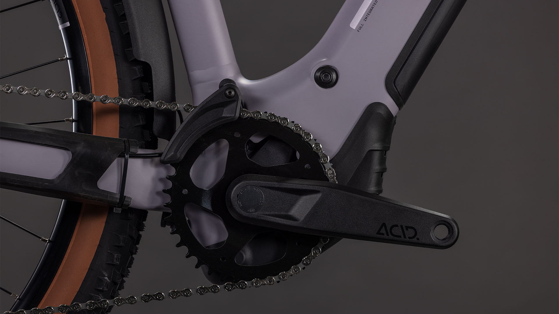 BICICLETA ELECTRICA CUBE REACTION HYBRID PERFORMANCE 600 FE PLUMGREY BLACK 2026 cadru XL (22") - roti 29 [4]