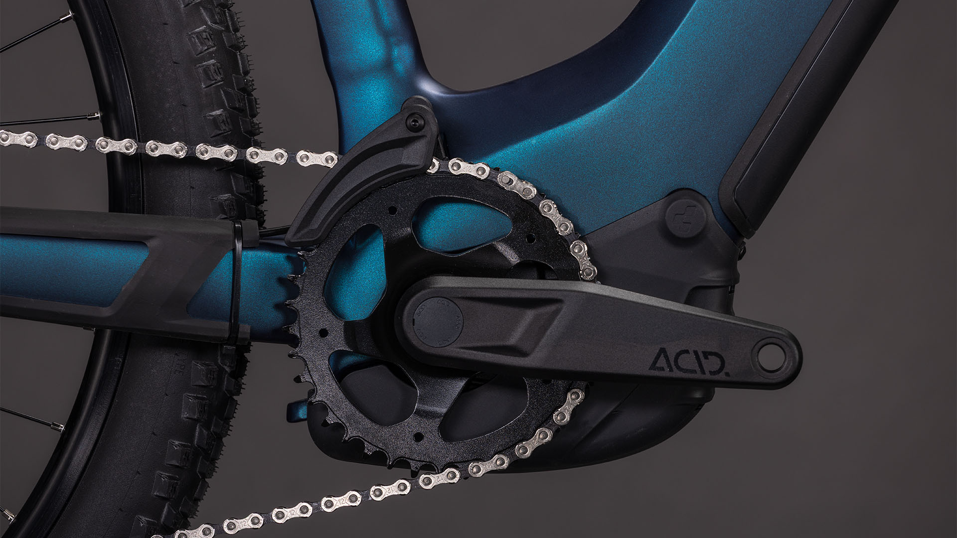 BICICLETA ELECTRICA CUBE REACTION HYBRID PRO 800 EASY ENTRY NEBULAR DAZZLE 2026 cadru XL (22") - roti 29 [4]