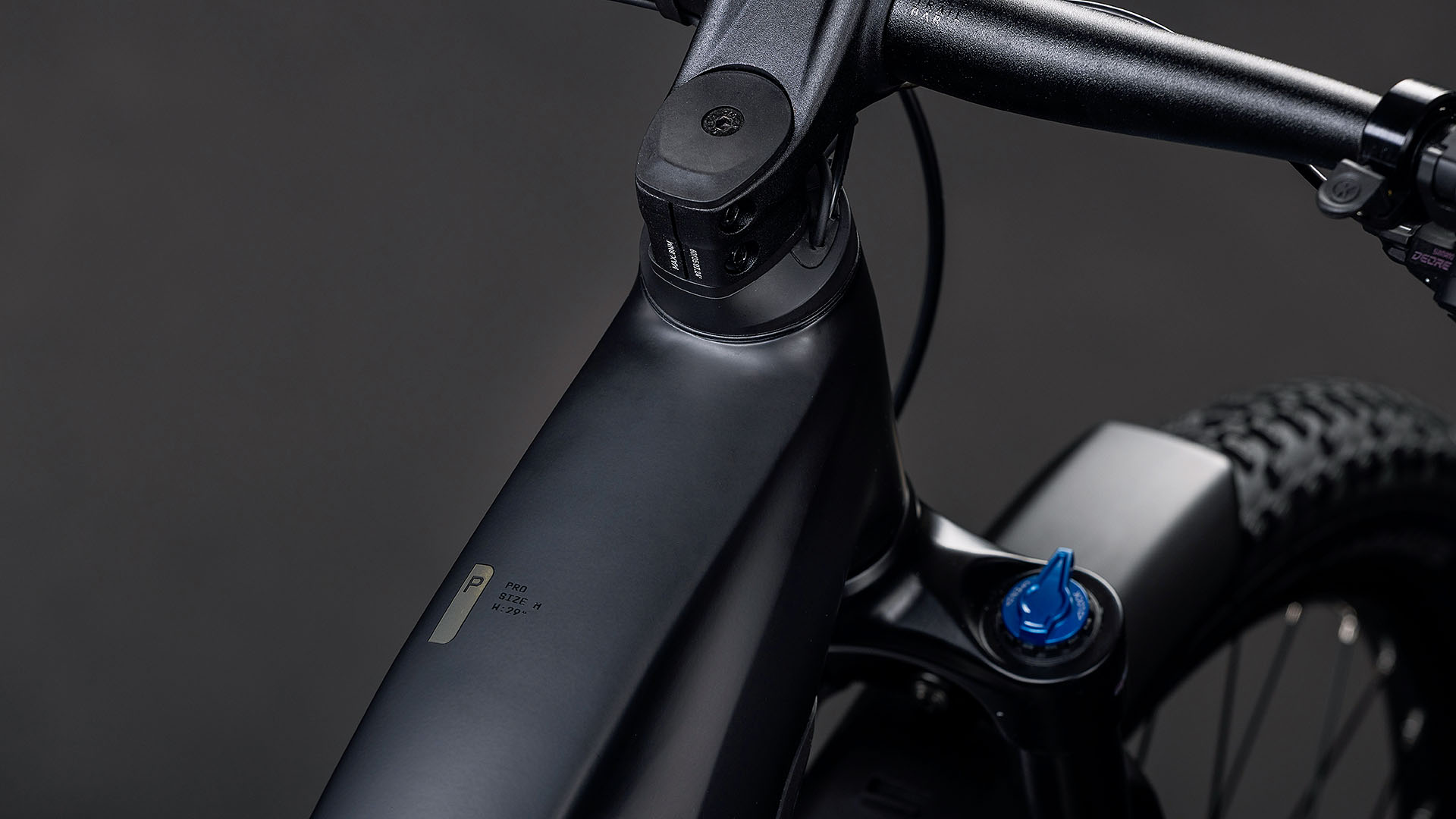 BICICLETA ELECTRICA CUBE REACTION HYBRID PRO 800 FE BLACKLINE 2026 cadru S (16") - roti 27.5 [1]