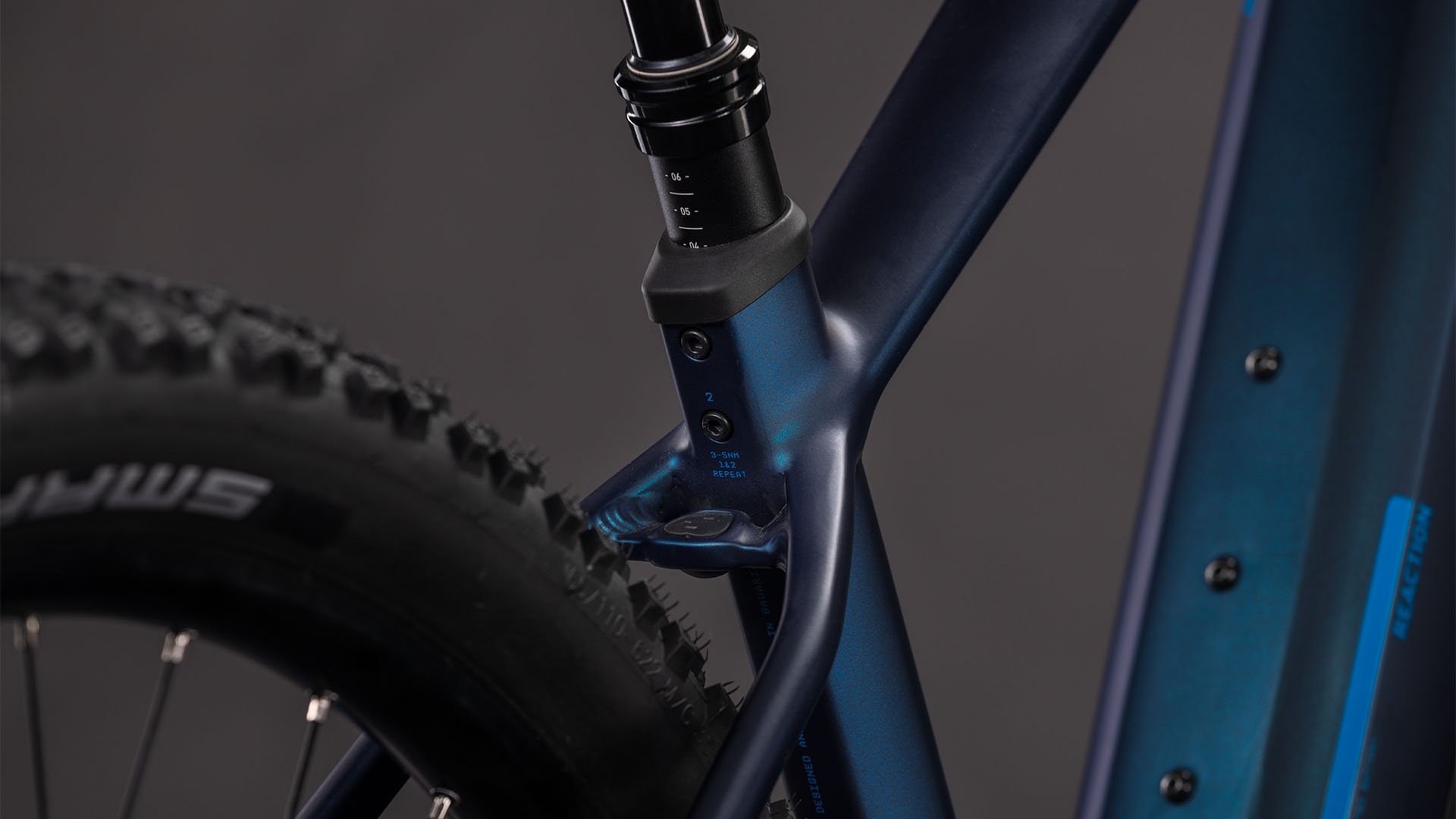 BICICLETA ELECTRICA CUBE REACTION HYBRID PRO 800 NEBULAR DAZZLE 2026 cadru M (18") - roti 29 [3]