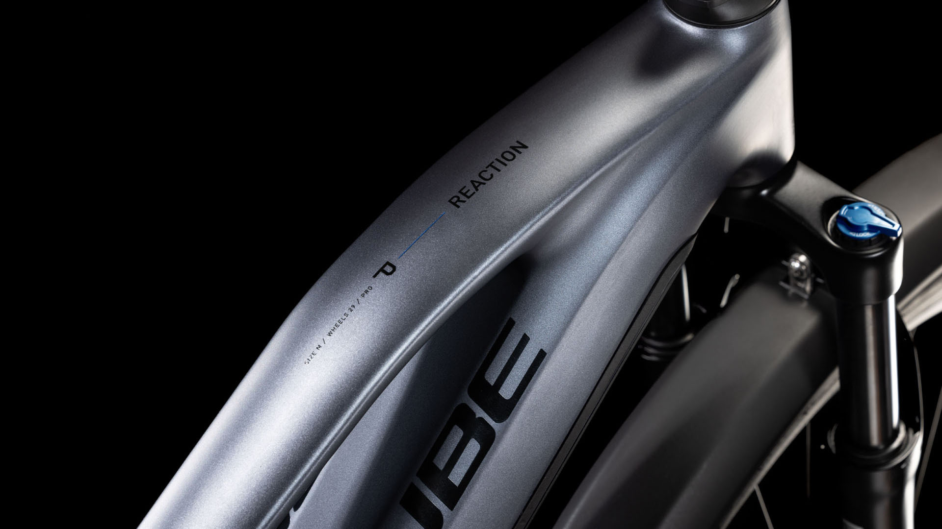 BICICLETA ELECTRICA CUBE REACTION HYBRID PRO 600 TRAPEZE ALLROAD METALLICGREY BLACK 2025 cadru XL (22") - roti 29 [1]