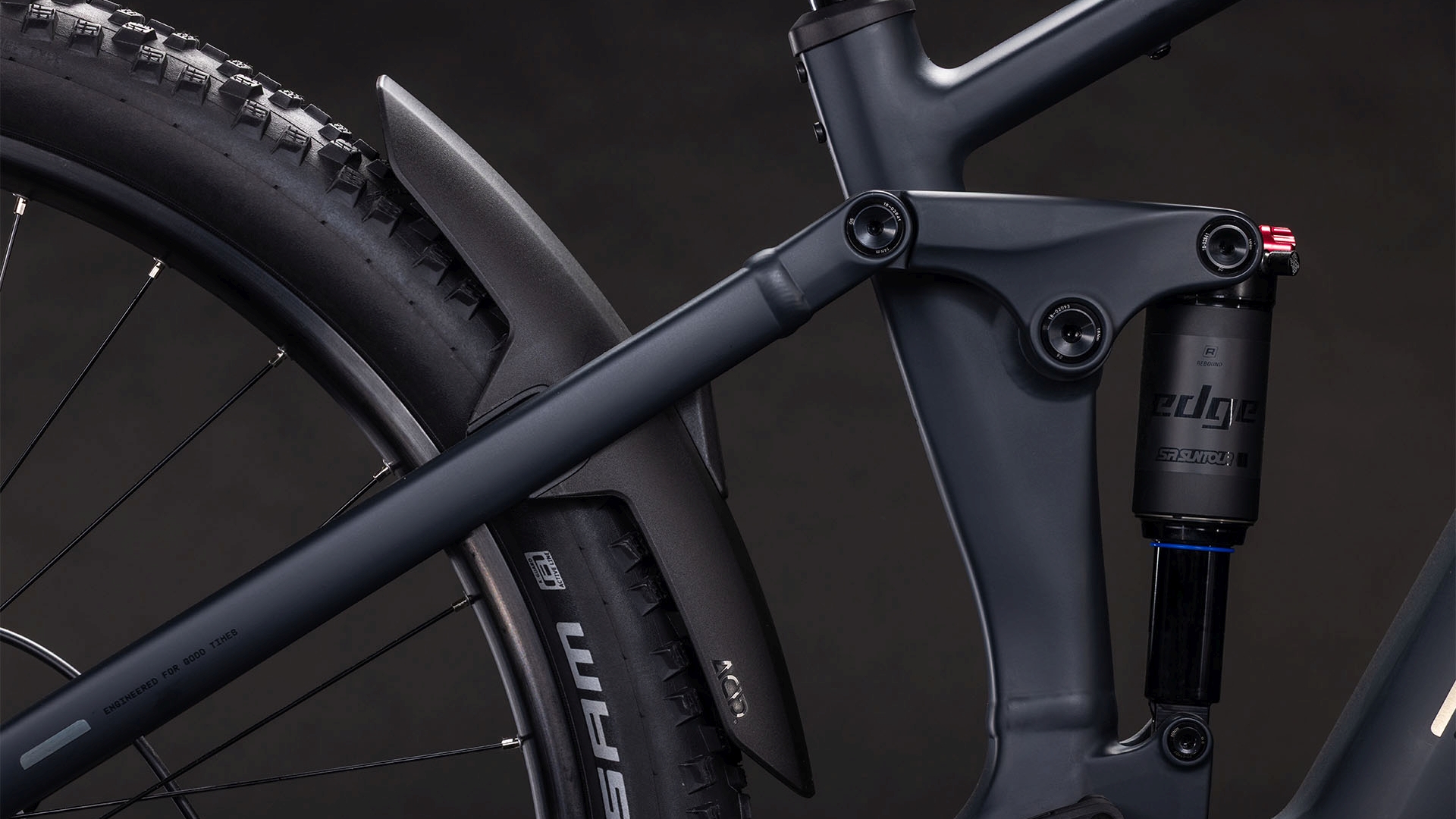 BICICLETA ELECTRICA CUBE STEREO HYBRID ONE22 PRO 600 NIGHT CHROME 2026 cadru L (20") - roti 29 [2]