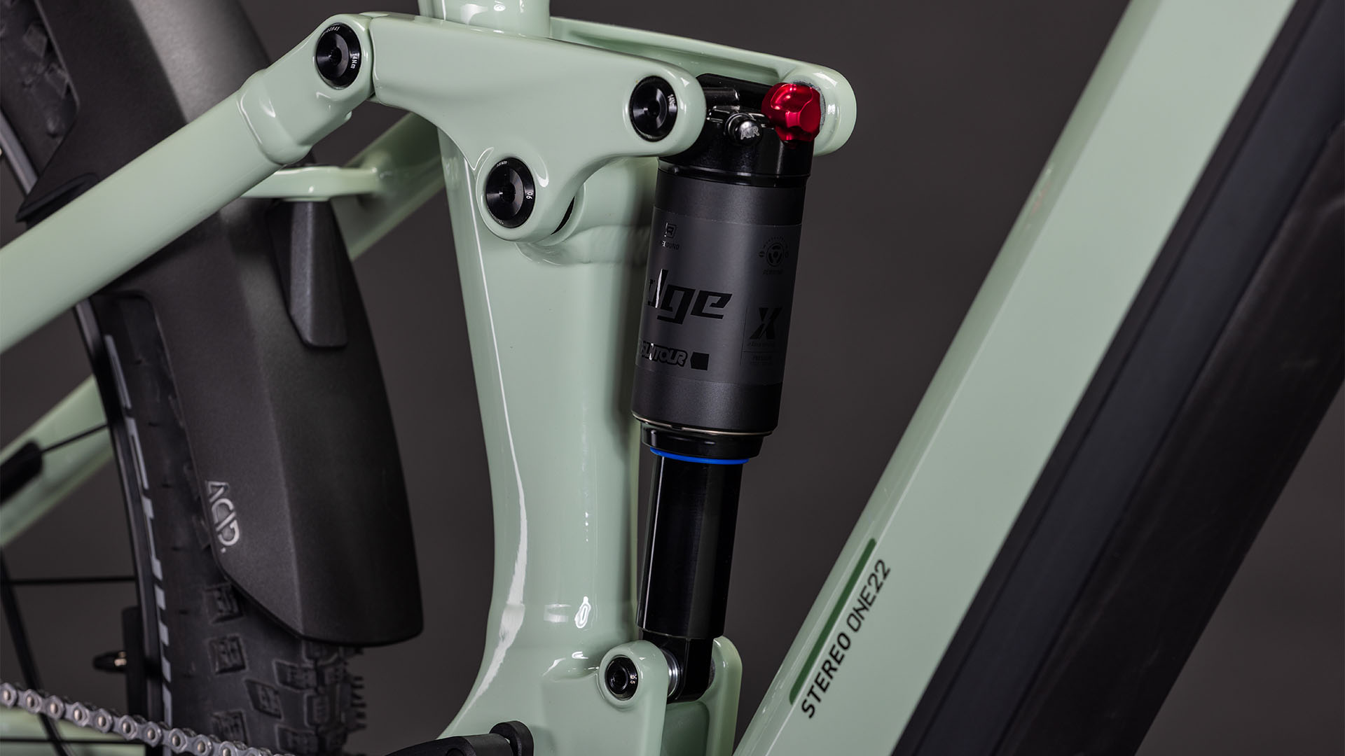 BICICLETA ELECTRICA CUBE STEREO HYBRID ONE22 PRO 600 STONEGREY BLACK 2026 cadru L (20") - roti 29 [4]