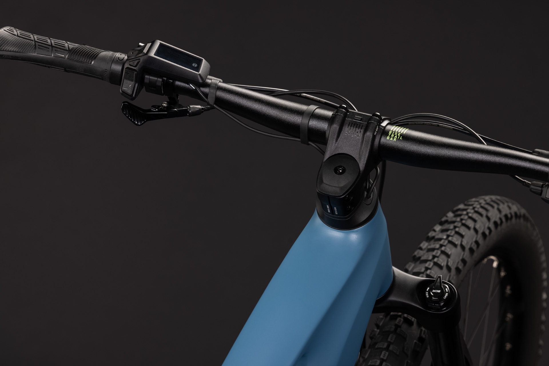 BICICLETA ELECTRICA CUBE STEREO HYBRID ONE22 PRO 800 BLUESAPPHIRE BLUE 2027 cadru M (18") - roti 29 [1]