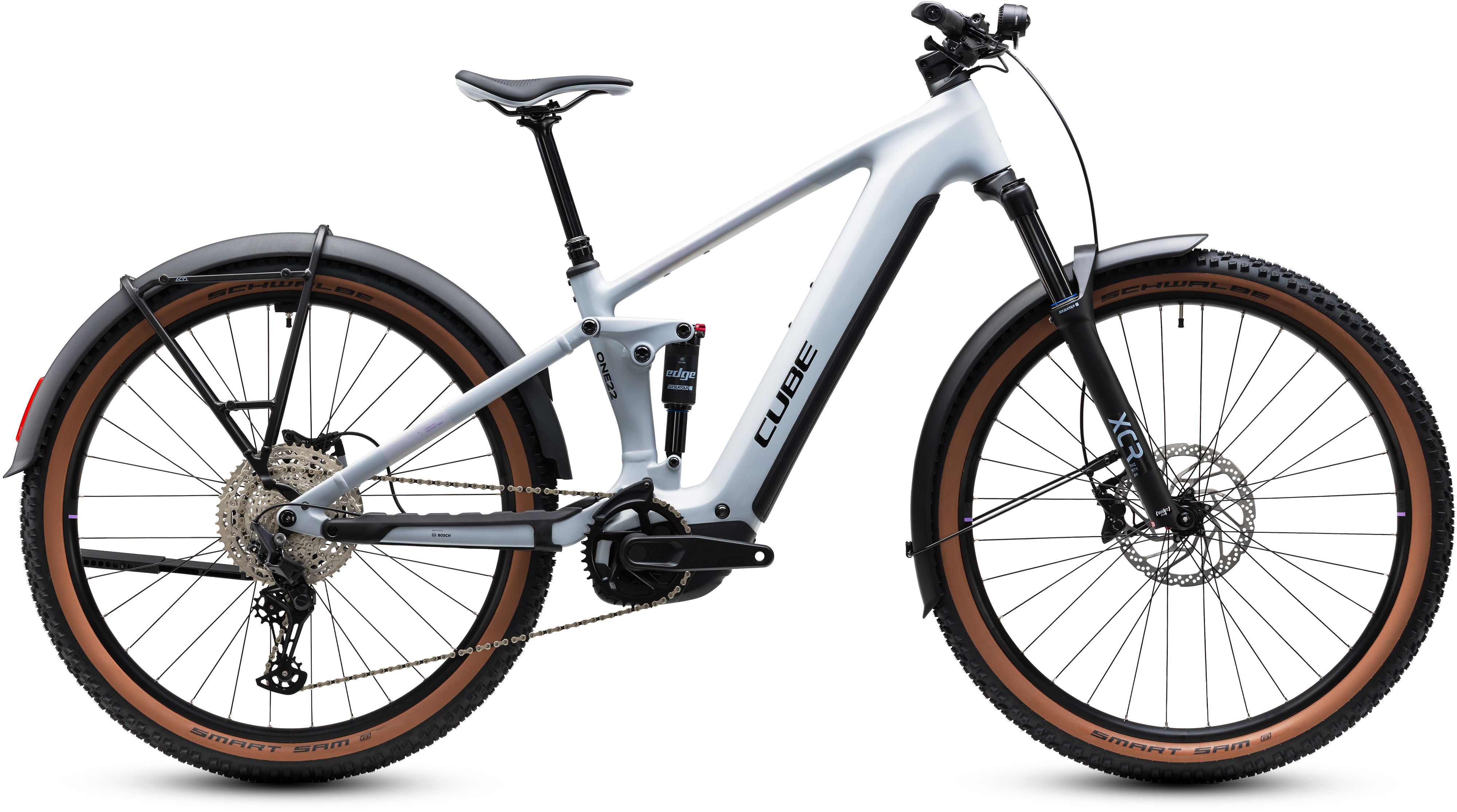 Ciclism - BICICLETA ELECTRICA CUBE STEREO HYBRID ONE22 PRO 800 FE FOGGREY SPARKLEROSE 2027 cadru M (18") - roti 29