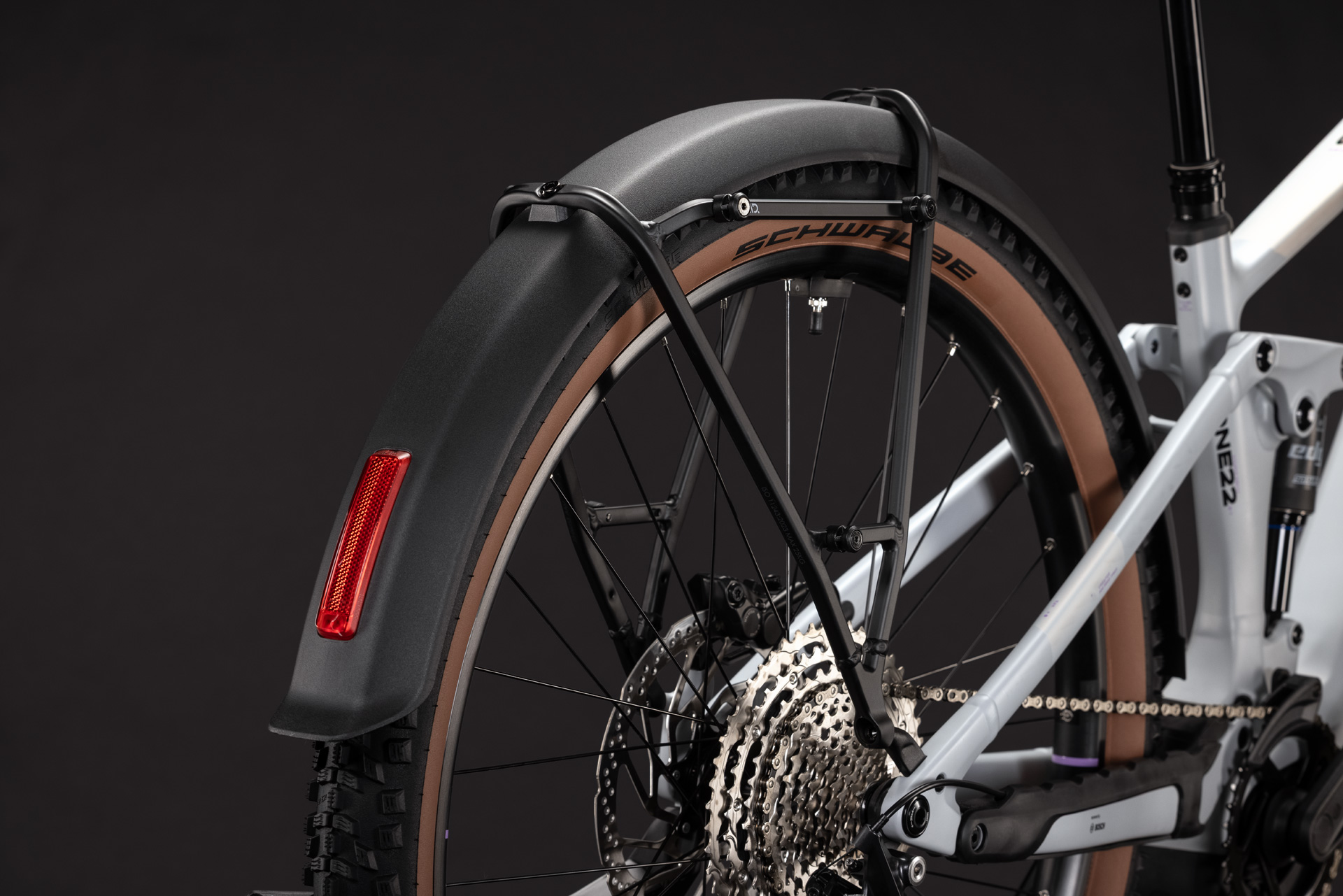 BICICLETA ELECTRICA CUBE STEREO HYBRID ONE22 PRO 800 FE FOGGREY SPARKLEROSE 2027 cadru XL (22") - roti 29 [4]