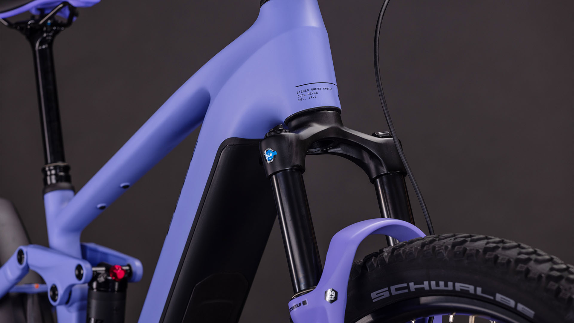 BICICLETA ELECTRICA CUBE STEREO HYBRID ONE22 PRO 800 LUCIDLILAC LIME 2026 cadru L (20") - roti 29 [4]