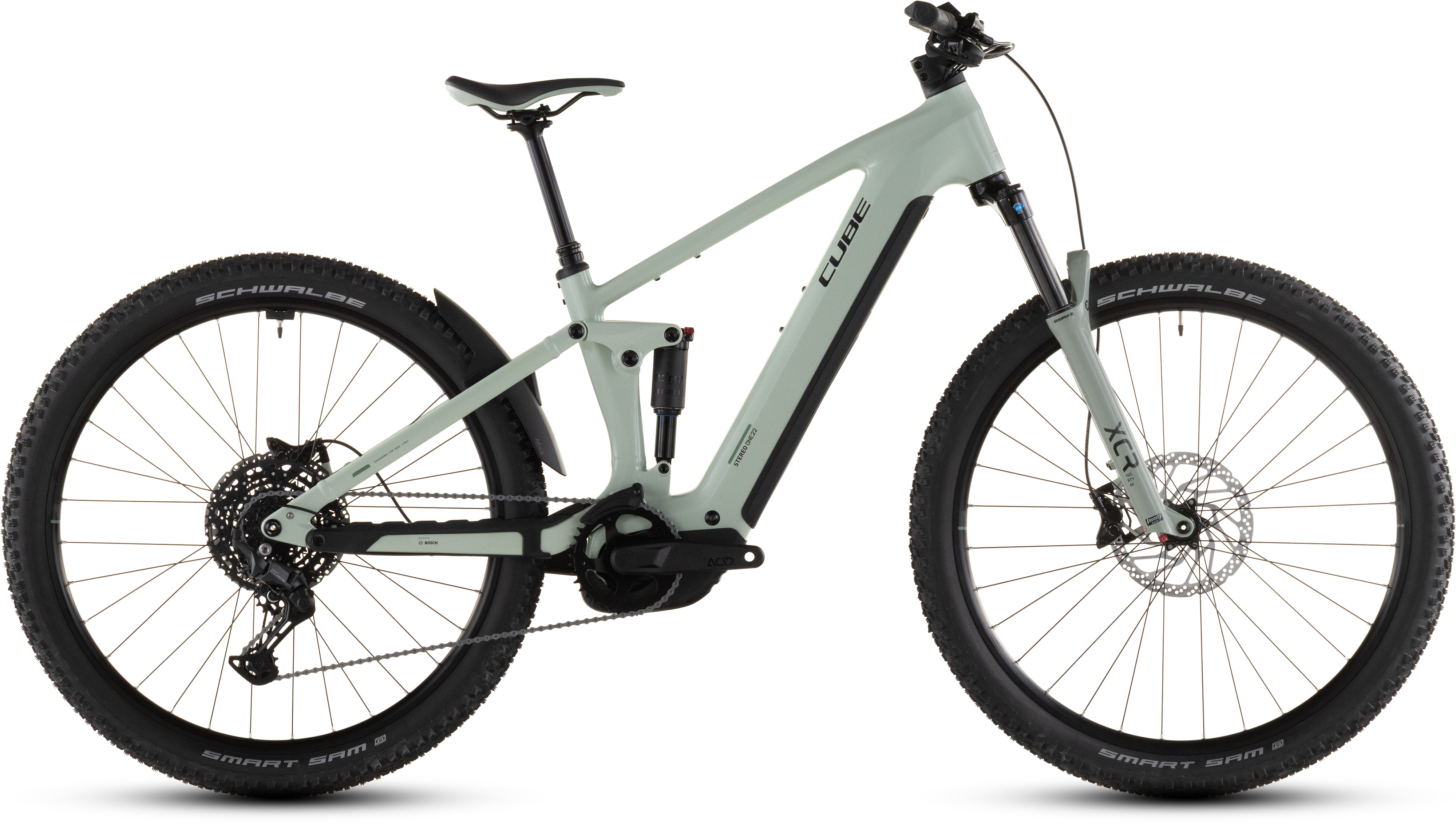Ciclism - BICICLETA ELECTRICA CUBE STEREO HYBRID ONE22 PRO 800 STONEGREY BLACK 2026 cadru XL (22") - roti 29