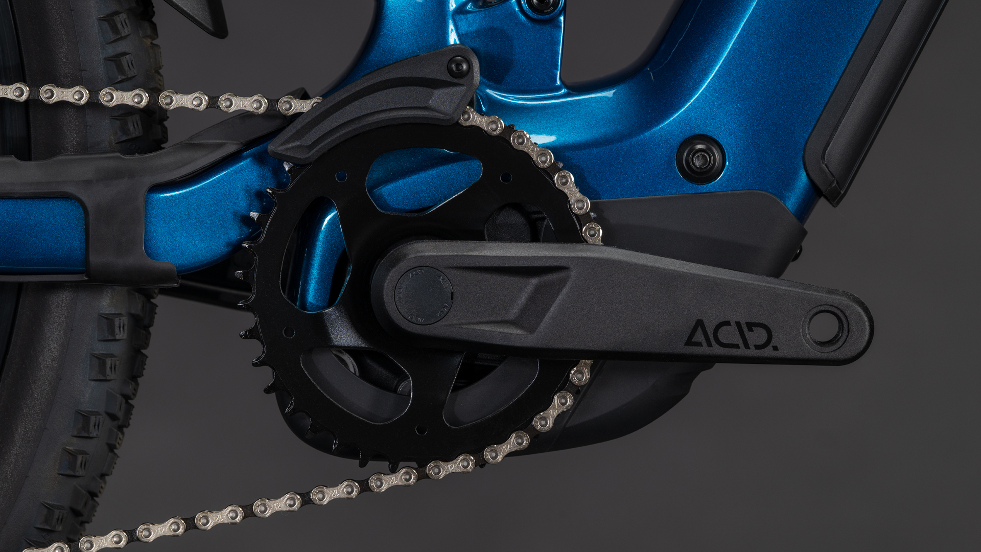 BICICLETA ELECTRICA CUBE STEREO HYBRID ONE22 RACE 800 ELECTRICBLUE WHITE 2026 cadru L (20") - roti 29 [4]