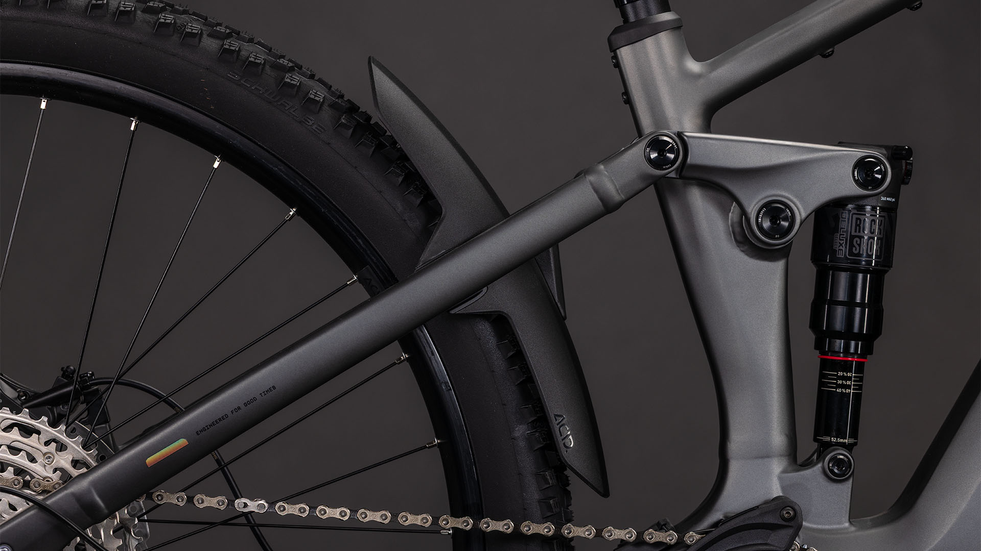 BICICLETA ELECTRICA CUBE STEREO HYBRID ONE22 RACE 800 SLABGREY CHROME 2026 cadru S (16") - roti 27.5 [2]