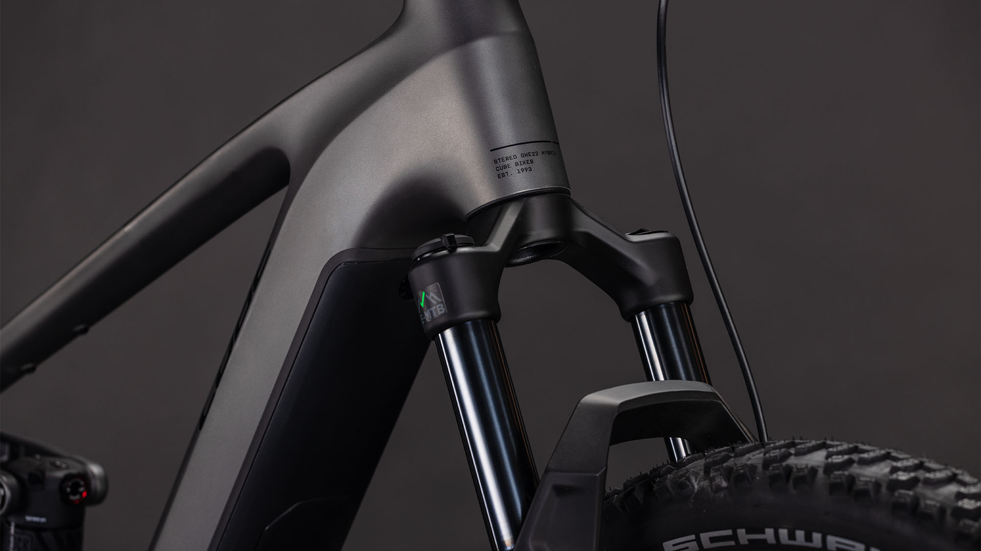 BICICLETA ELECTRICA CUBE STEREO HYBRID ONE22 RACE 800 SLABGREY CHROME 2026 cadru S (16") - roti 27.5 [4]