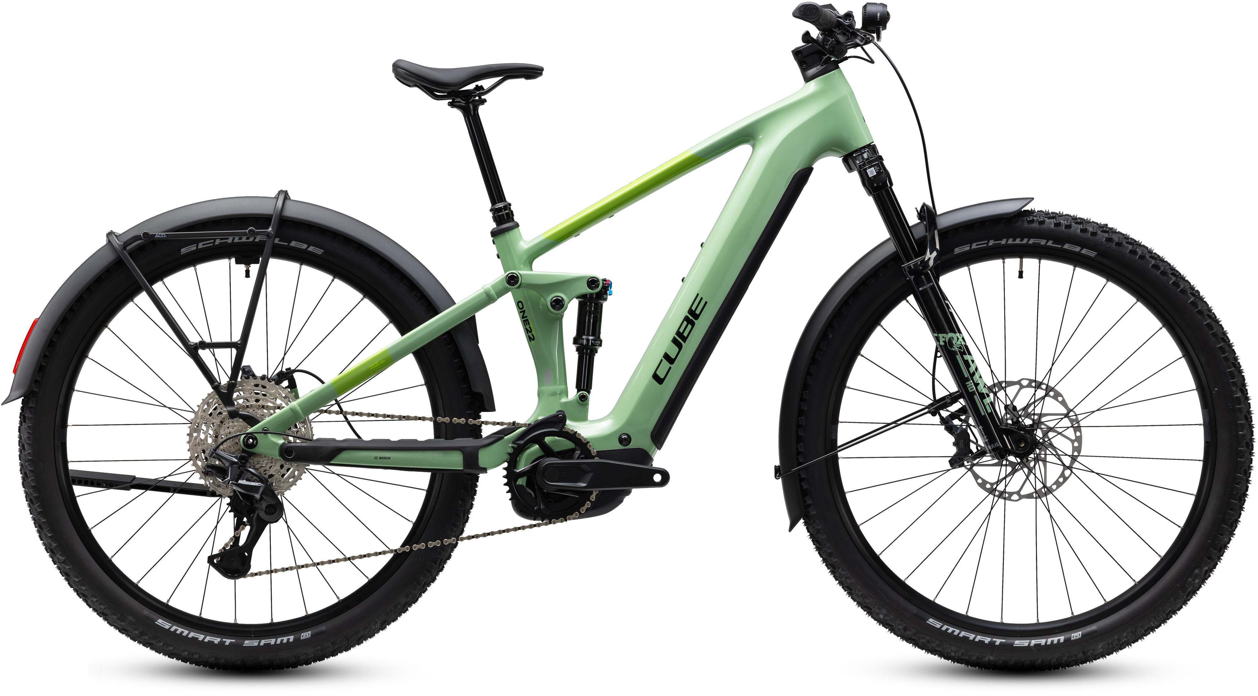 Ciclism - BICICLETA ELECTRICA CUBE STEREO HYBRID ONE22 SLX 800 FE CACTUS BLACK 2027 cadru M (18") - roti 29