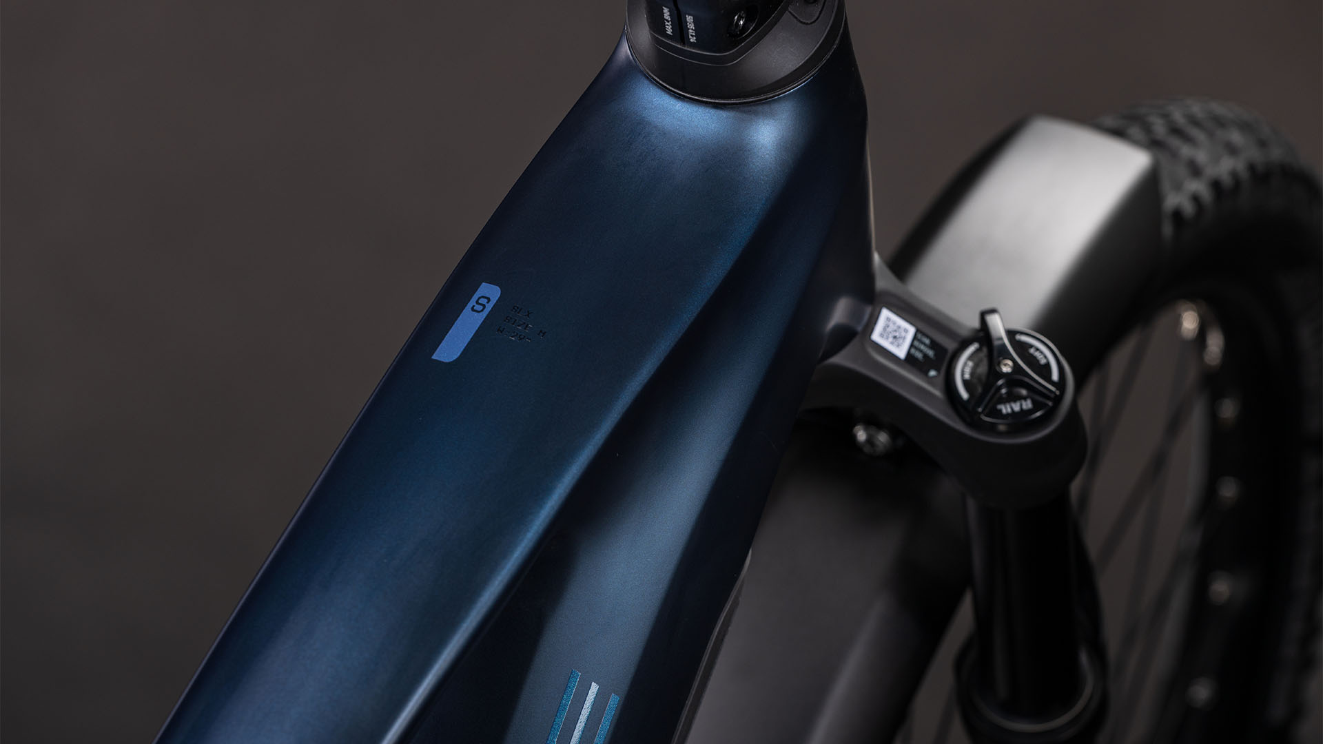 BICICLETA ELECTRICA CUBE STEREO HYBRID ONE22 SLX 800 FE INDIGOBLUE BLUE 2026 cadru M (18") - roti 29 [1]