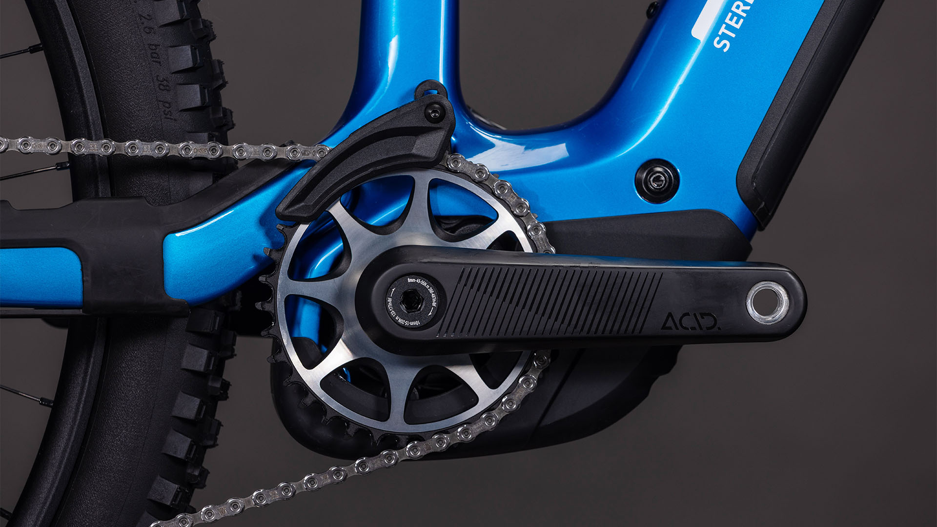 BICICLETA ELECTRICA CUBE STEREO HYBRID ONE44 HPC AT 800 ACTIONTEAM 2026 cadru L (20") - roti 29 [4]