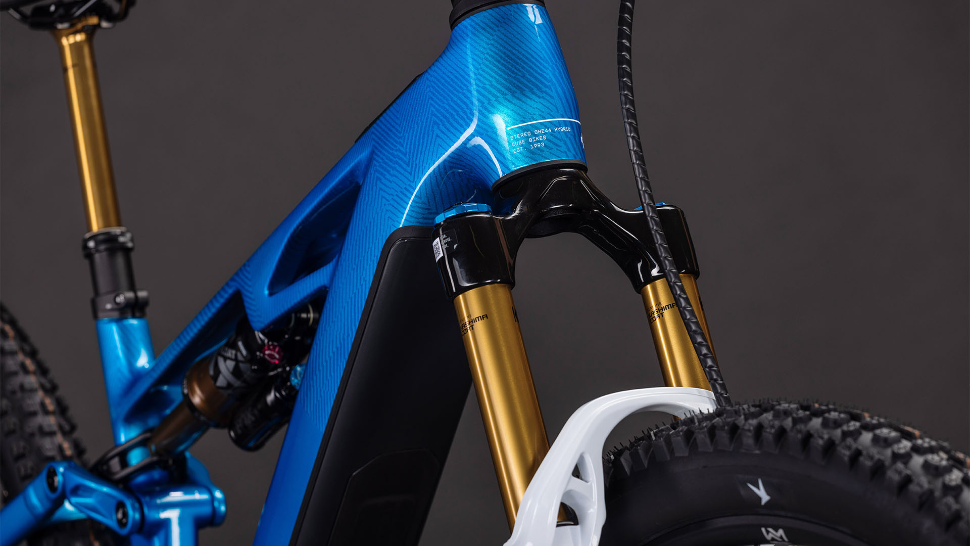 BICICLETA ELECTRICA CUBE STEREO HYBRID ONE44 HPC AT 800 ACTIONTEAM 2026 cadru M (18") - roti 29 [2]