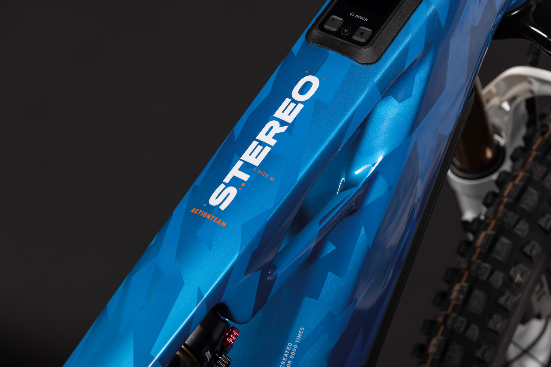 BICICLETA ELECTRICA CUBE STEREO HYBRID ONE44 HPC AT 800 ACTIONTEAM 2027 cadru M (18") - roti 29 [3]
