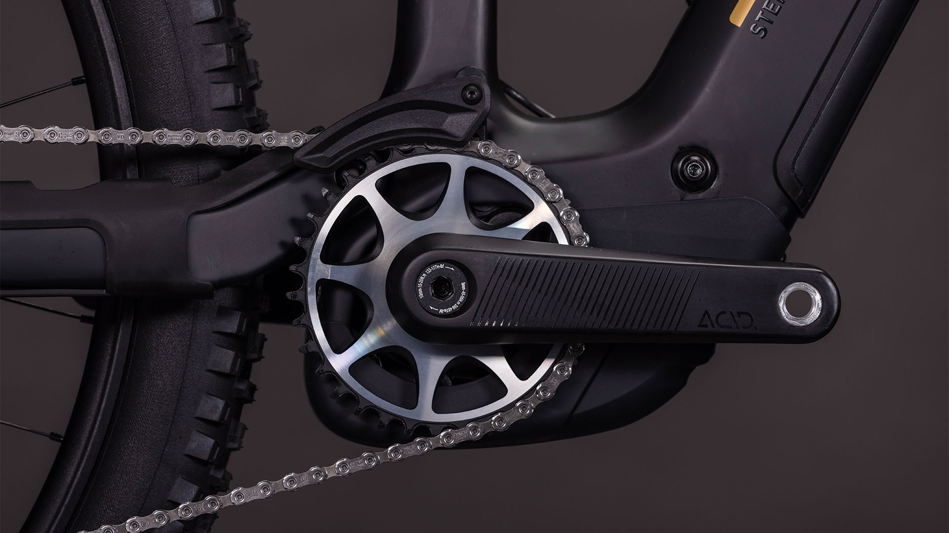 BICICLETA ELECTRICA CUBE STEREO HYBRID ONE44 HPC AT 800 CARBON GOLD 2026 cadru M (18") - roti 29 [3]