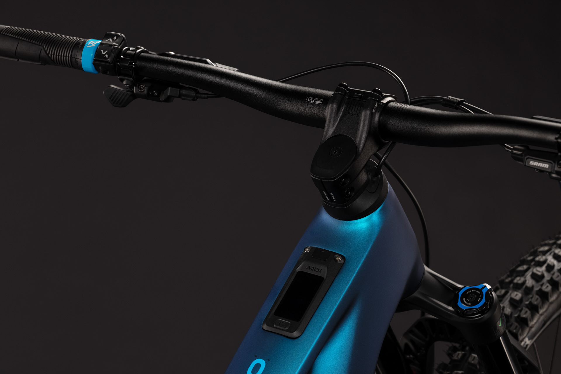 BICICLETA ELECTRICA CUBE STEREO HYBRID ONE44 HPC EXC 800 NEBULA BLUE 2027 cadru M (18") - roti 29 [1]