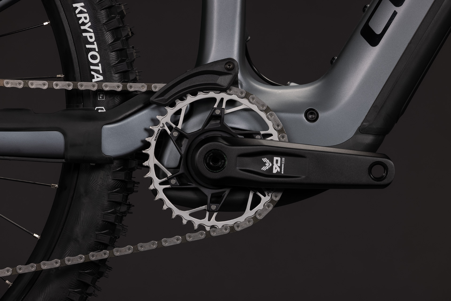 BICICLETA ELECTRICA CUBE STEREO HYBRID ONE44 HPC EXC 800 SLABGREY BLACK 2027 cadru L (20") - roti 29 [3]