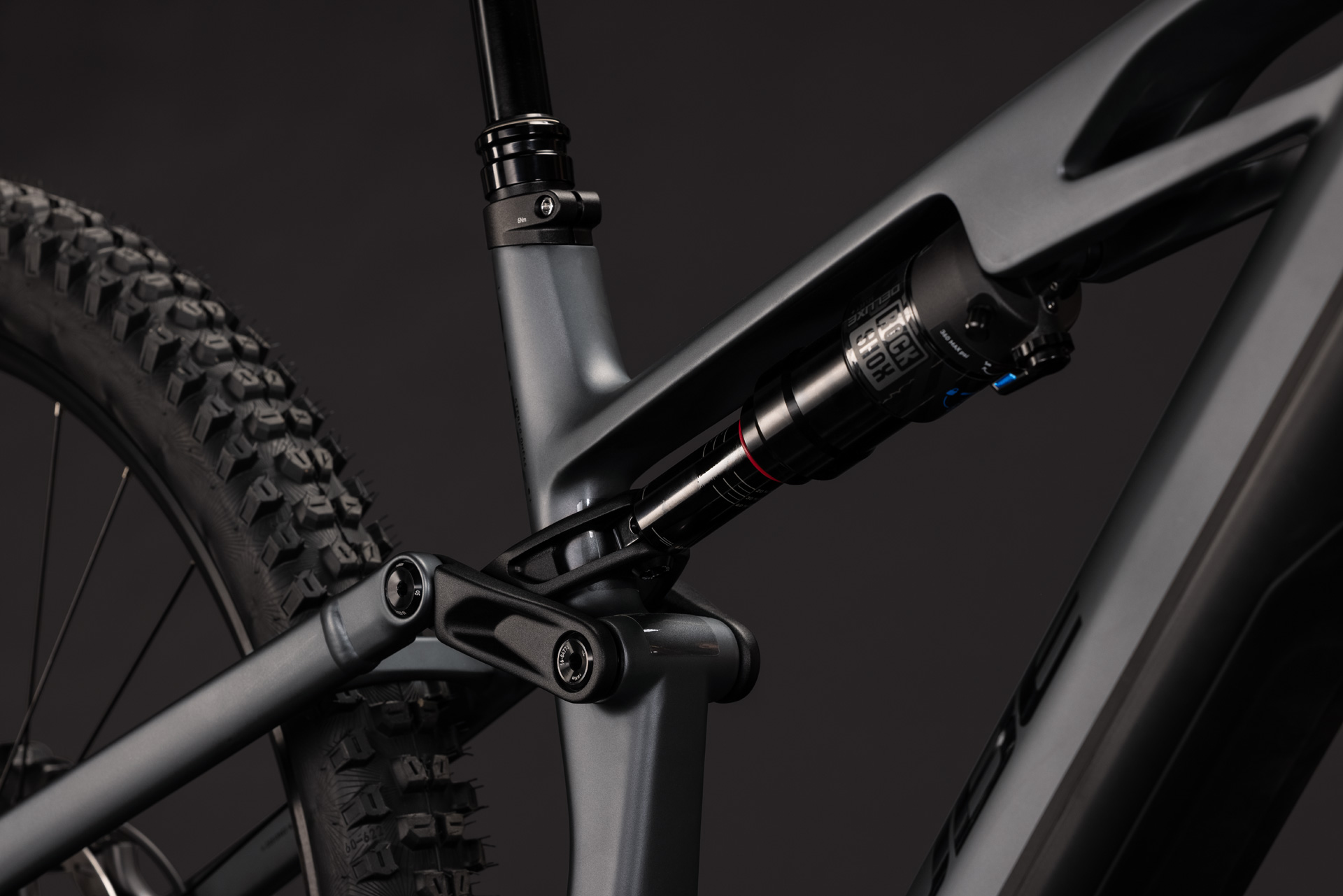 BICICLETA ELECTRICA CUBE STEREO HYBRID ONE44 HPC EXC 800 SLABGREY BLACK 2027 cadru L (20") - roti 29 [4]