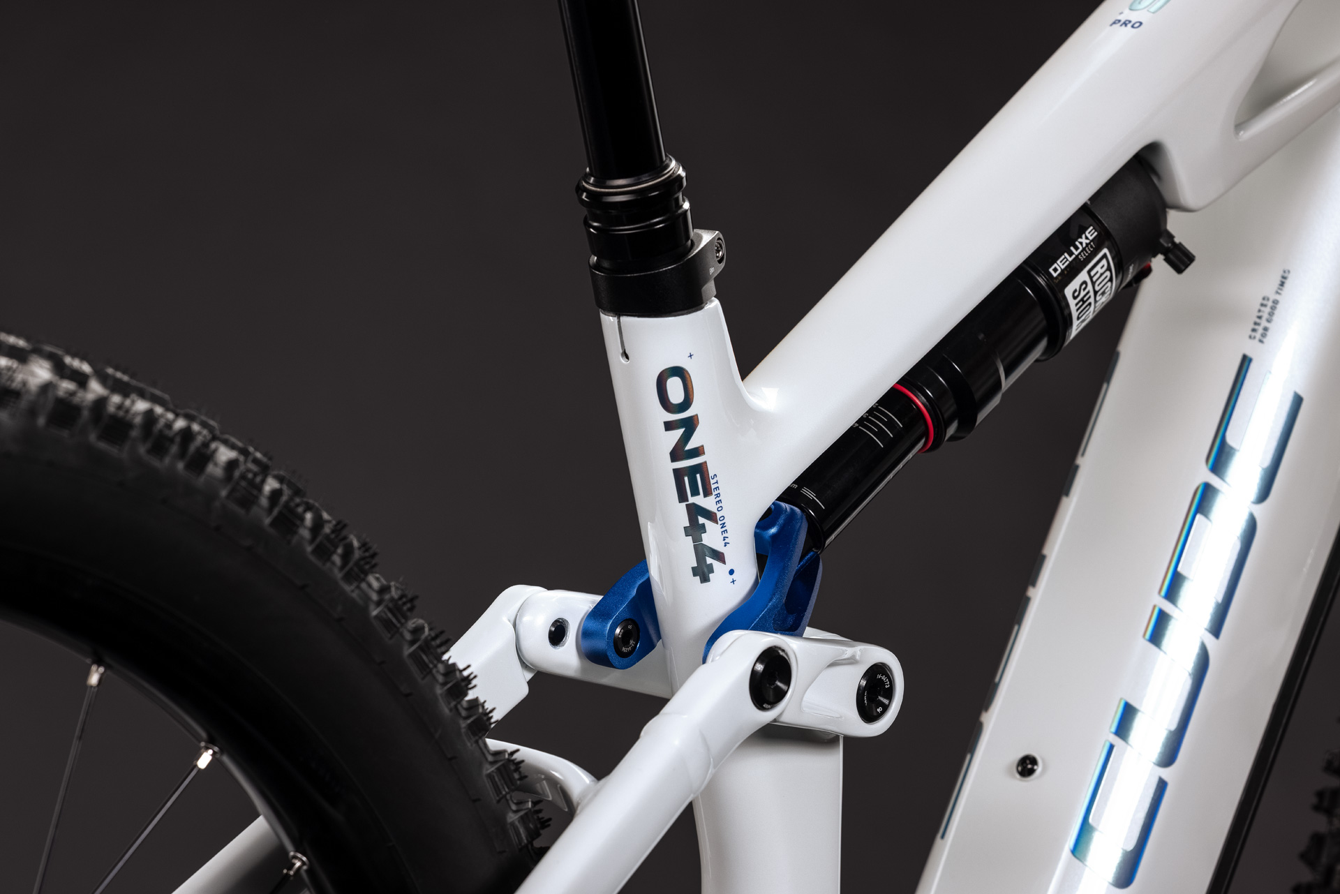 BICICLETA ELECTRICA CUBE STEREO HYBRID ONE44 HPC PRO 800 METALLICWHITE BLUE 2027 cadru M (18") - roti 29 [3]