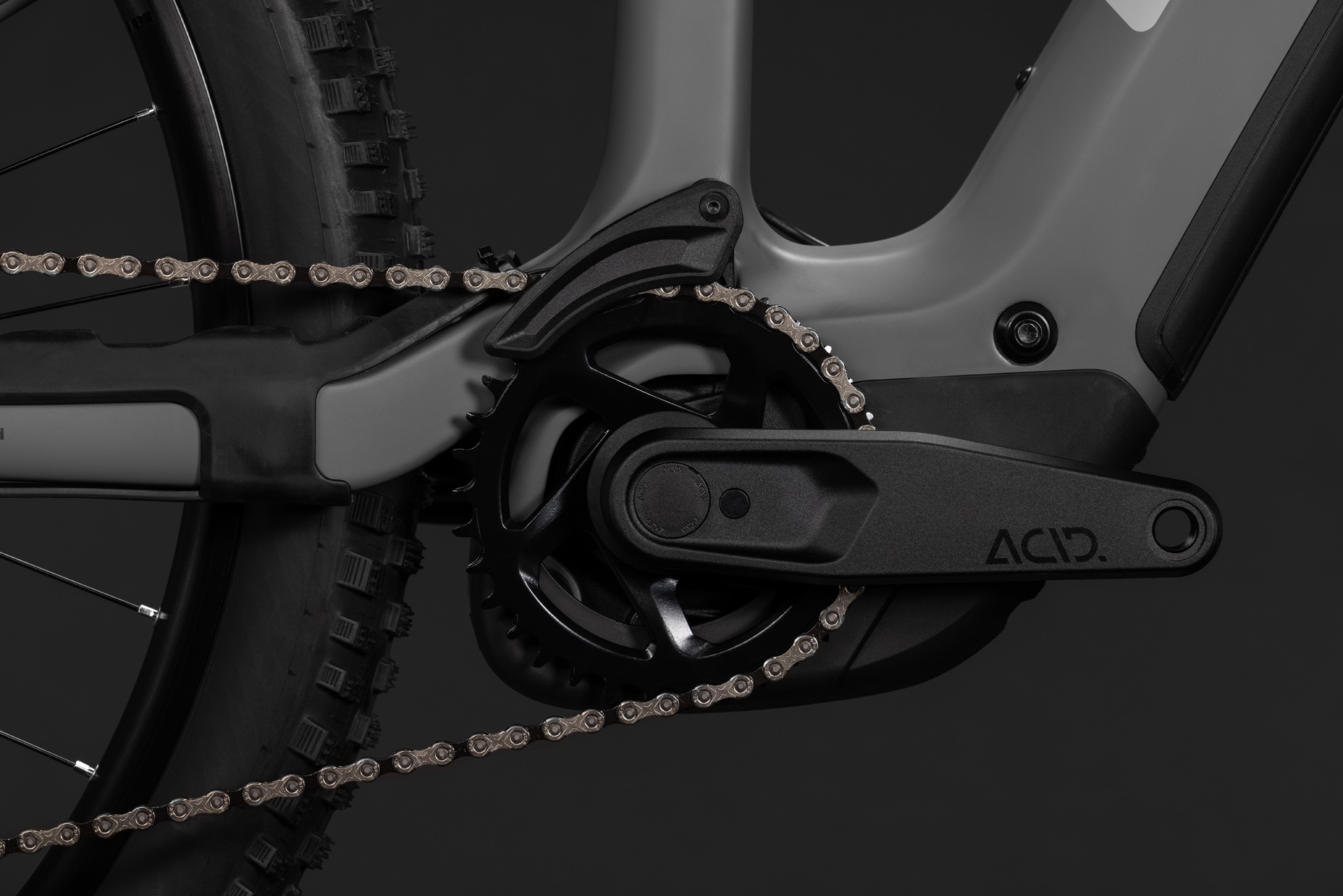 BICICLETA ELECTRICA CUBE STEREO HYBRID ONE44 HPC PRO 800 OLDGREY BLACK 2027 cadru L (20") - roti 29 [4]
