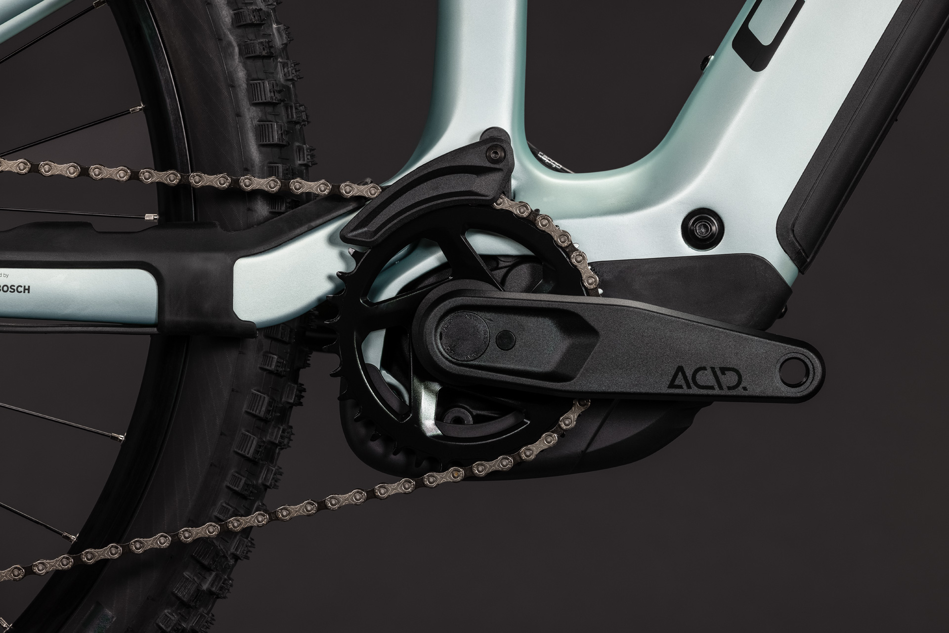 BICICLETA ELECTRICA CUBE STEREO HYBRID ONE44 HPC PRO 800 PEARLAQUA BLACK 2027 cadru XL (22") - roti 29 [4]