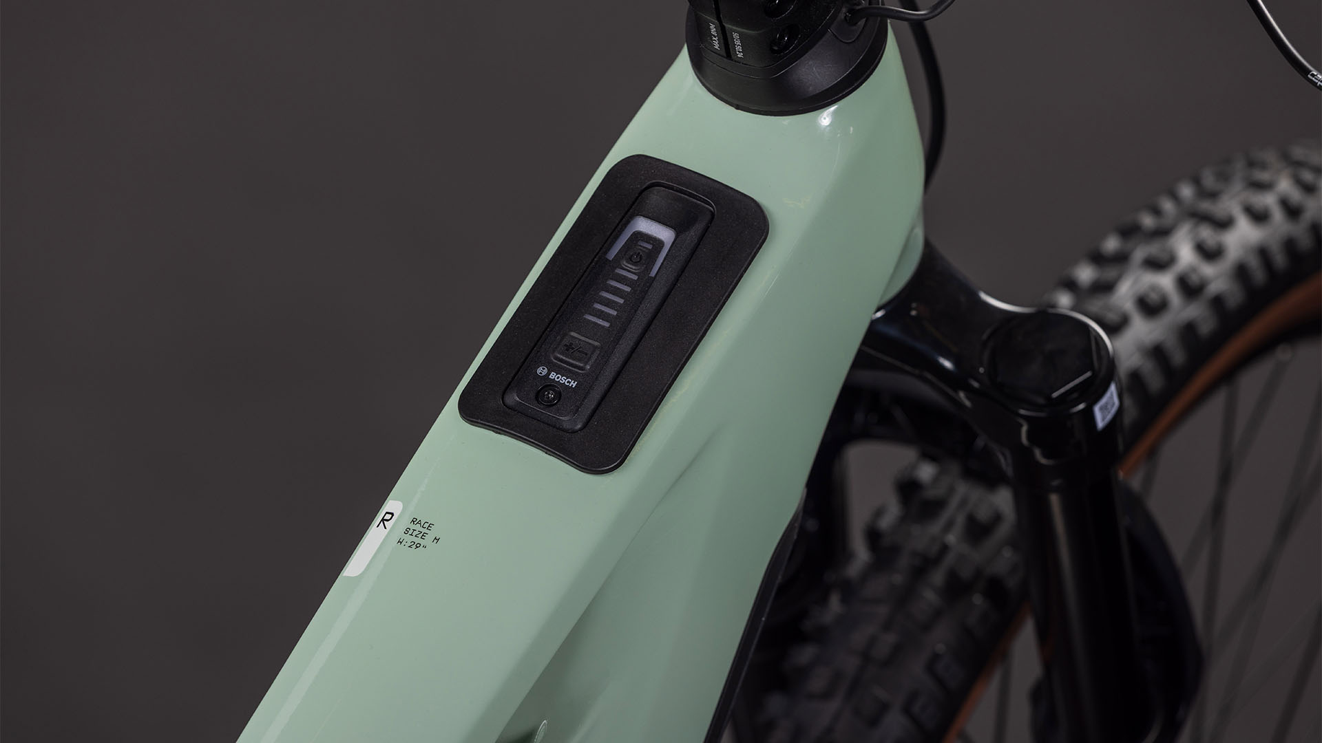 BICICLETA ELECTRICA CUBE STEREO HYBRID ONE44 HPC RACE 800 DRIEDHERBS BLACK 2026 cadru M (18") - roti 29 [1]