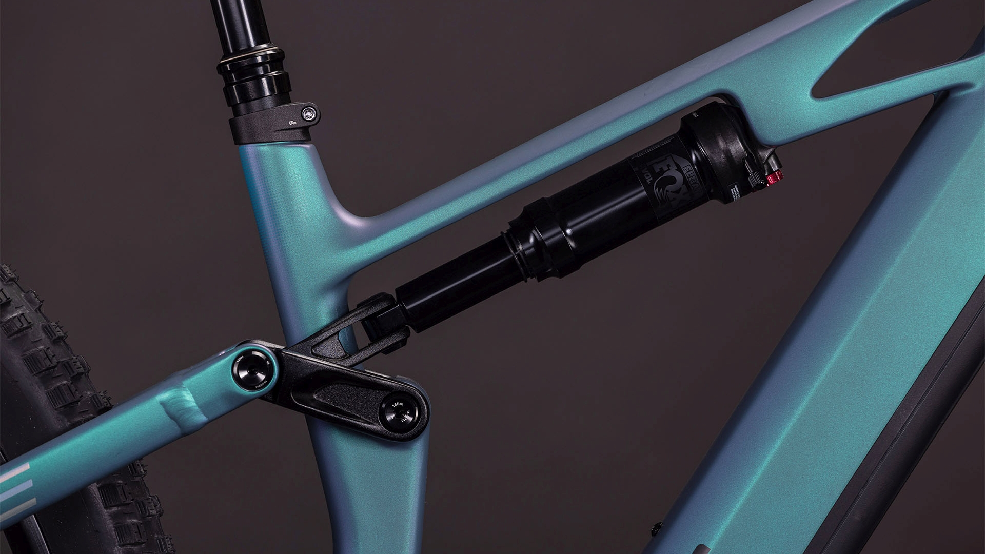 BICICLETA ELECTRICA CUBE STEREO HYBRID ONE44 HPC RACE 800 SMARAGDGREY PRISM 2026 cadru L (20") - roti 29 [2]