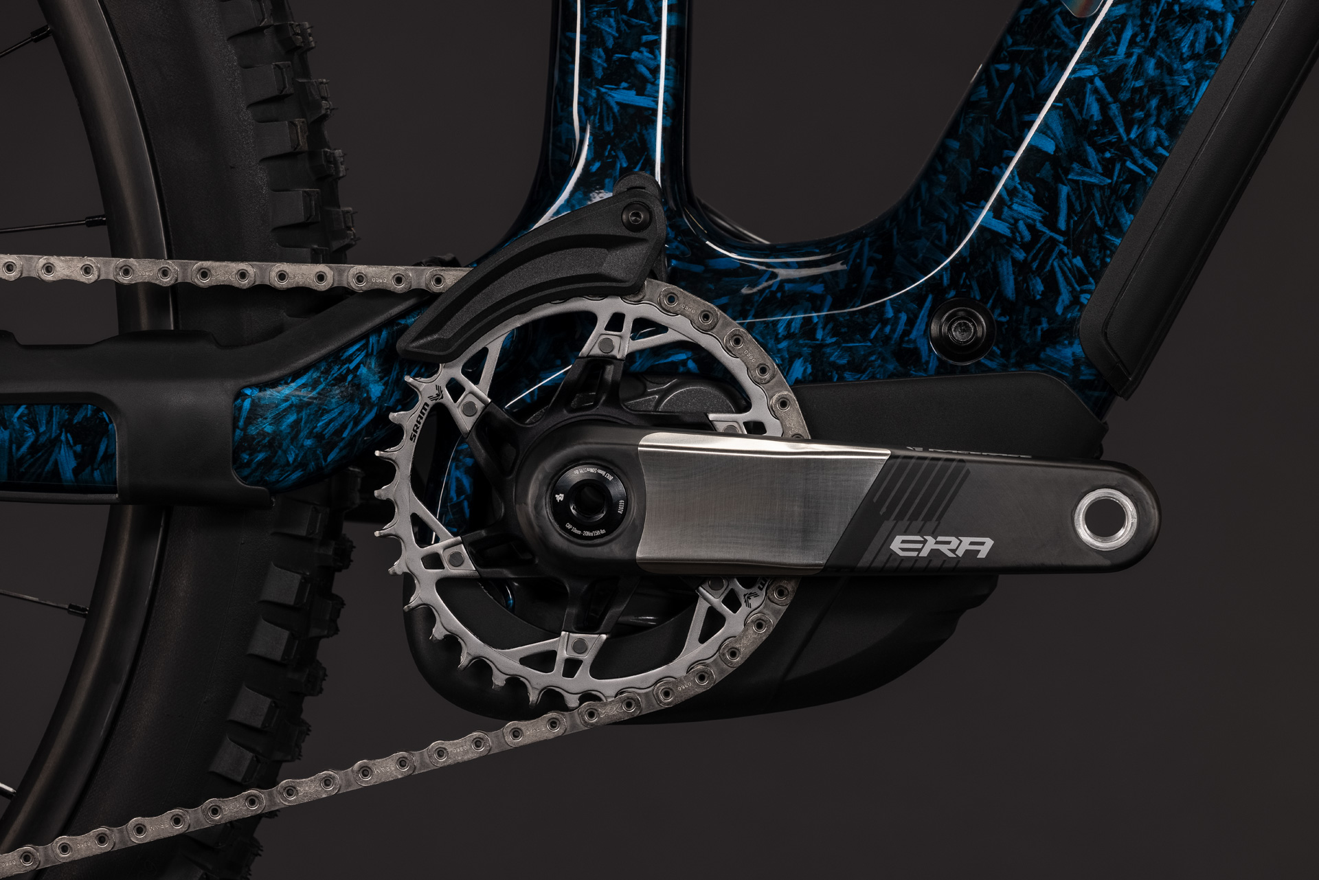 BICICLETA ELECTRICA CUBE STEREO HYBRID ONE44 HPC SLT 800 SPLINTERNAVY PRIZM 2027 cadru S (16") - roti 27.5 [4]