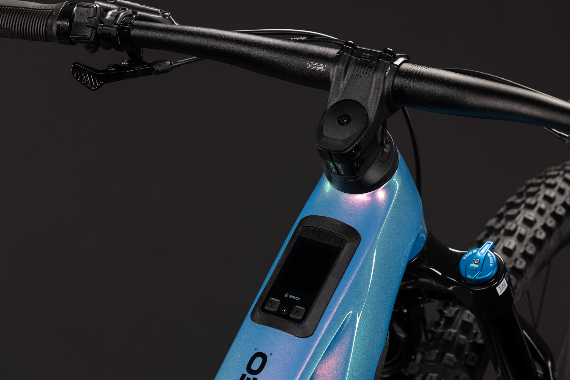 BICICLETA ELECTRICA CUBE STEREO HYBRID ONE44 HPC SLX 800 DREAM BLACK 2027 cadru XL (22") - roti 29 [1]